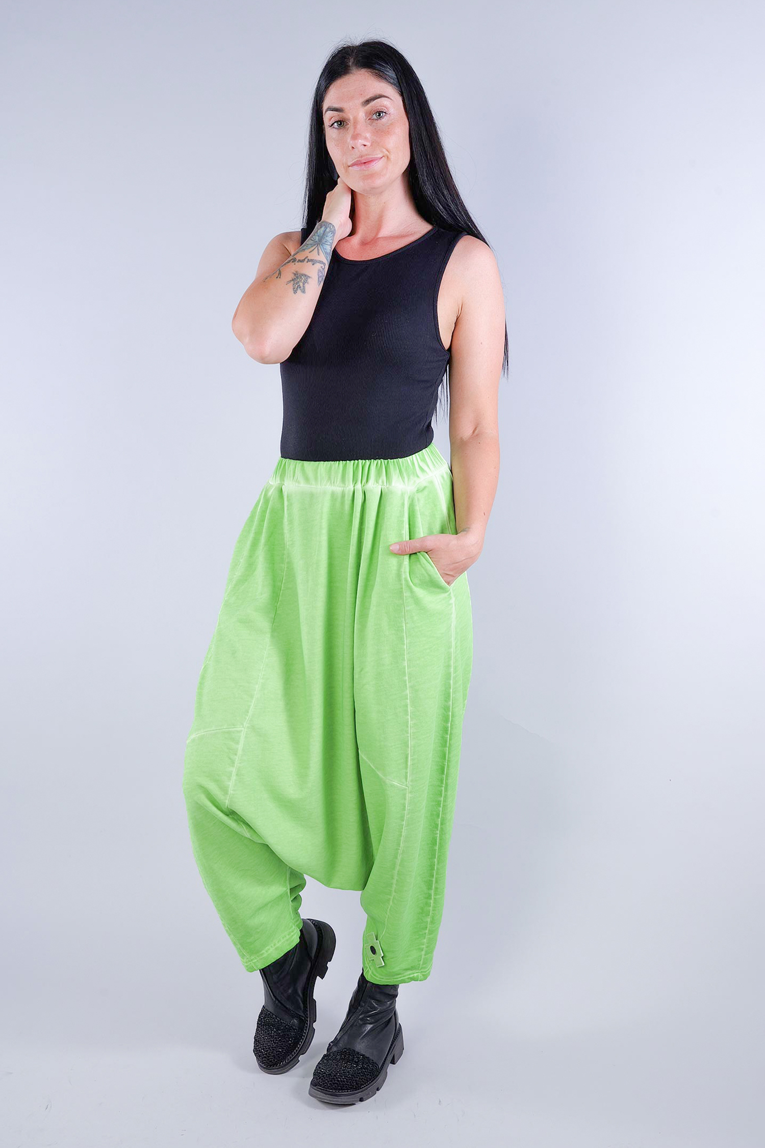 Haremshose - Pistachio - 1087