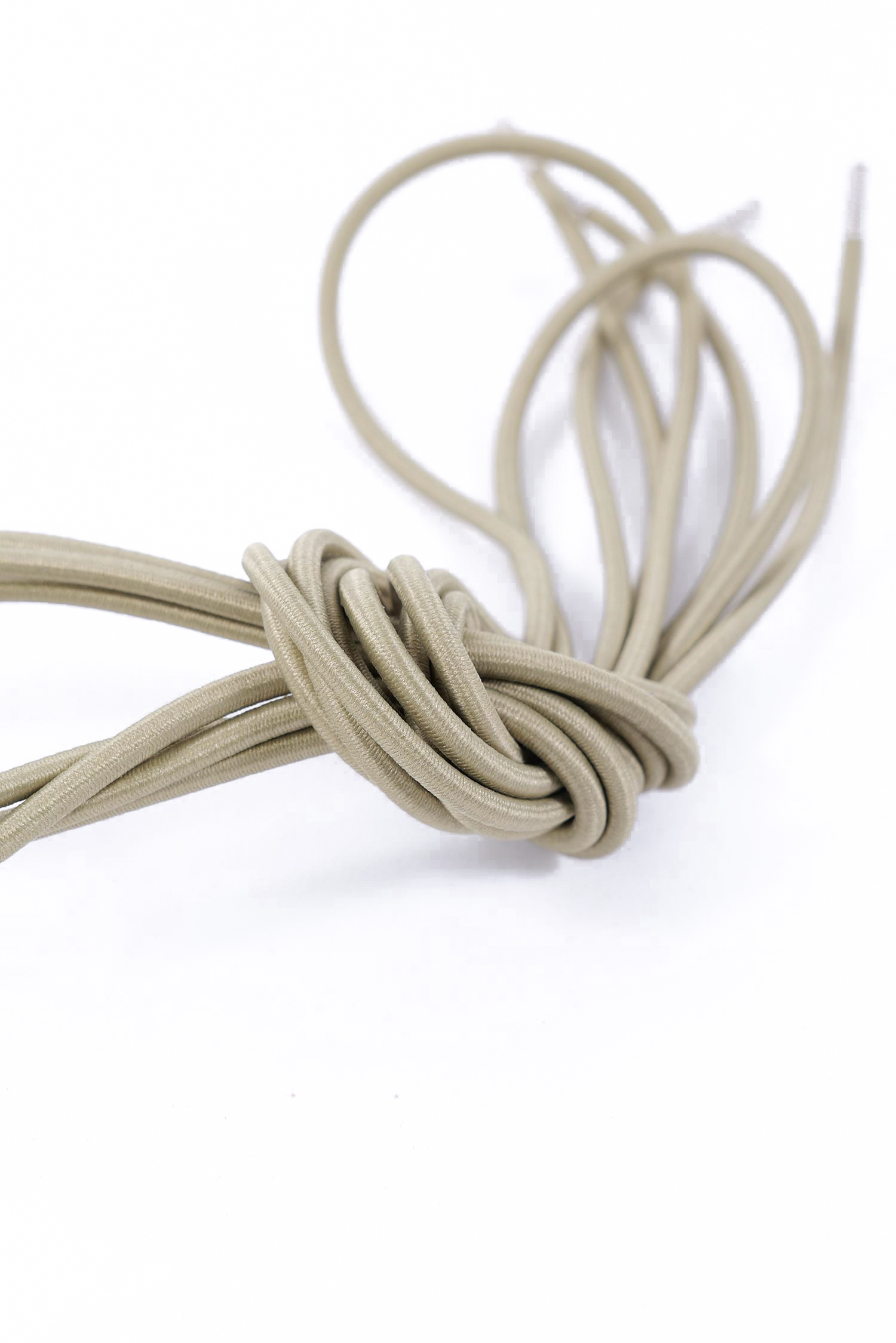 Elastic shoelace - 3mm - Olive
