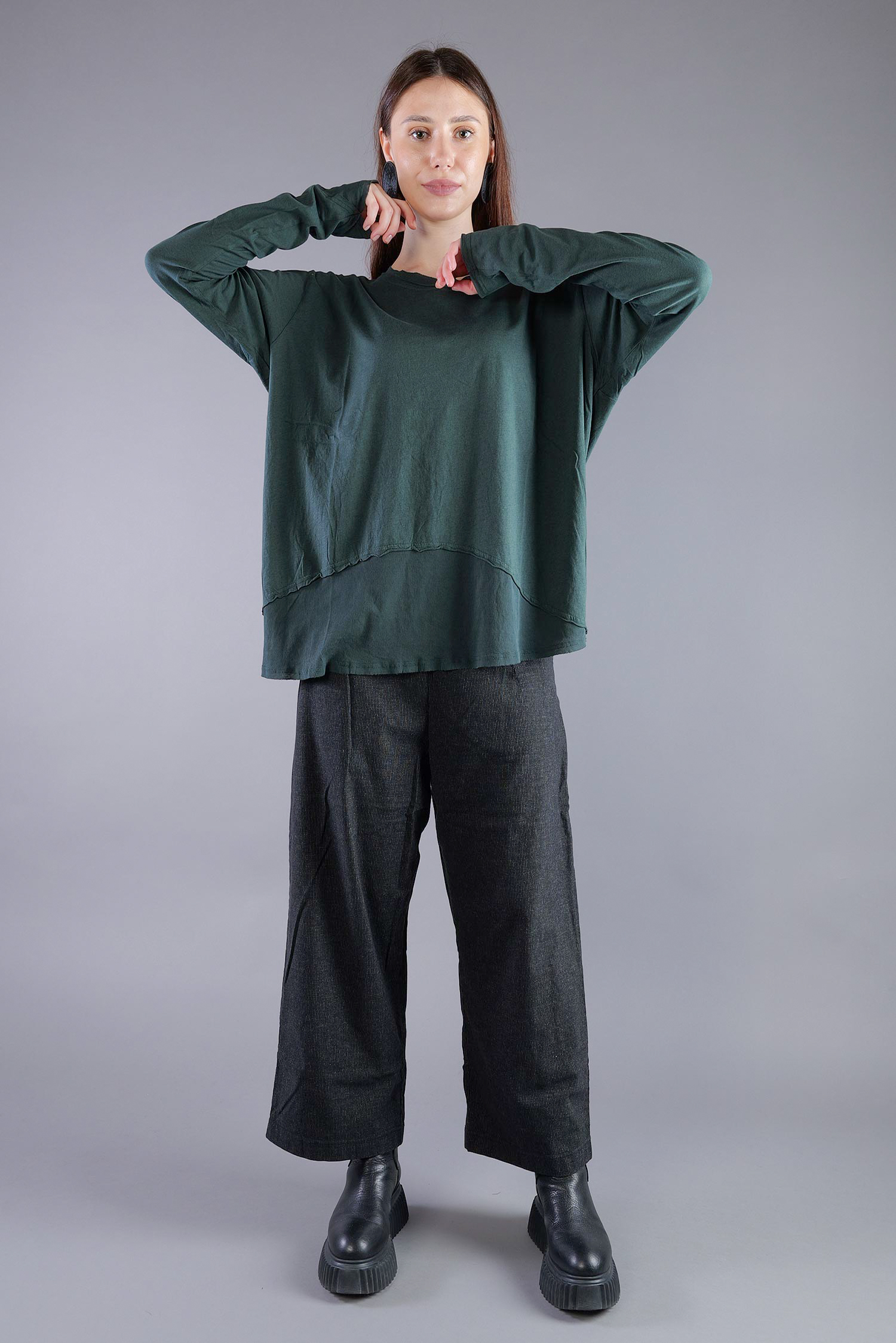 Oversize Shirt - Forest - 2263330502