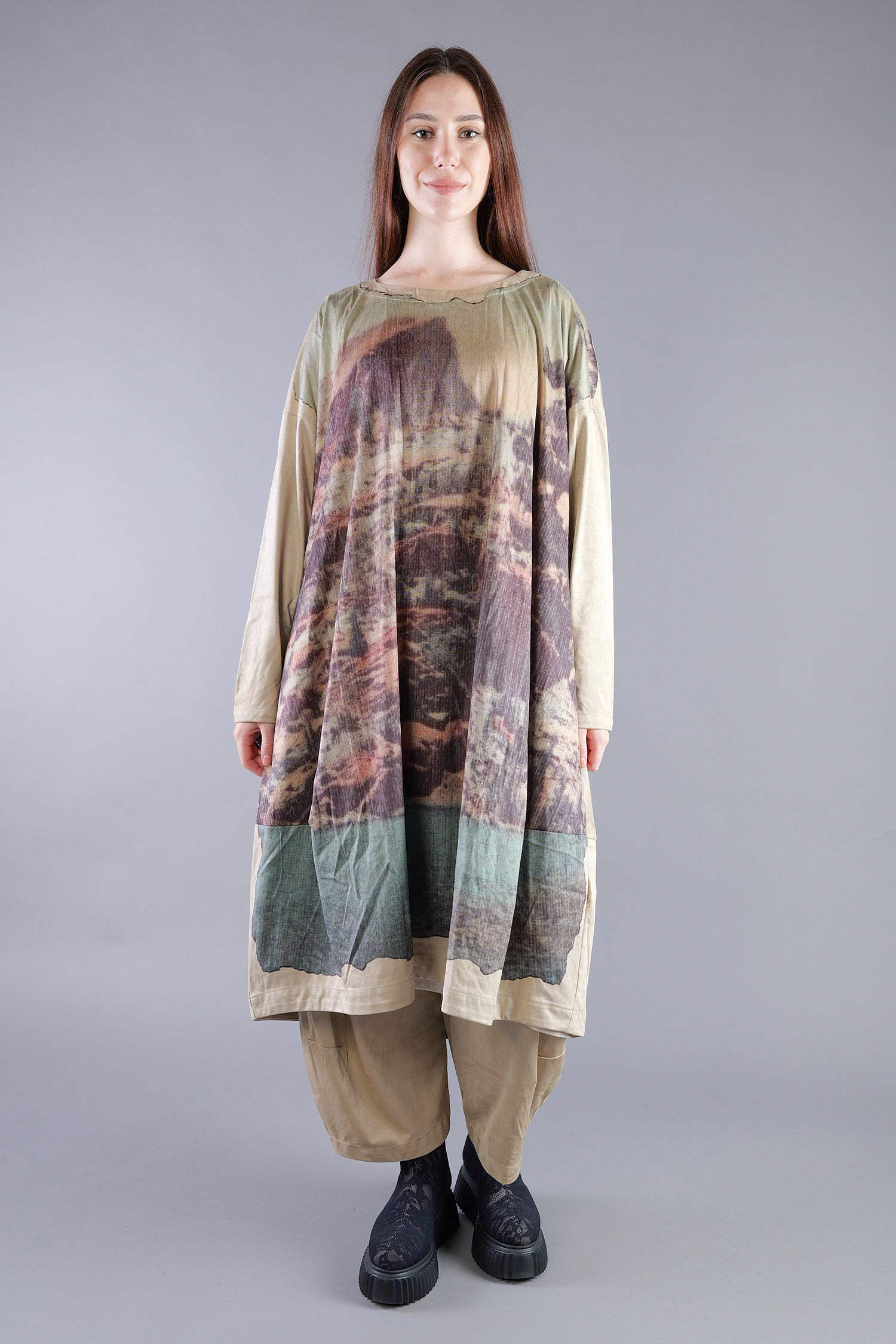 Velour-Optik Kleid - Original - 2263300903