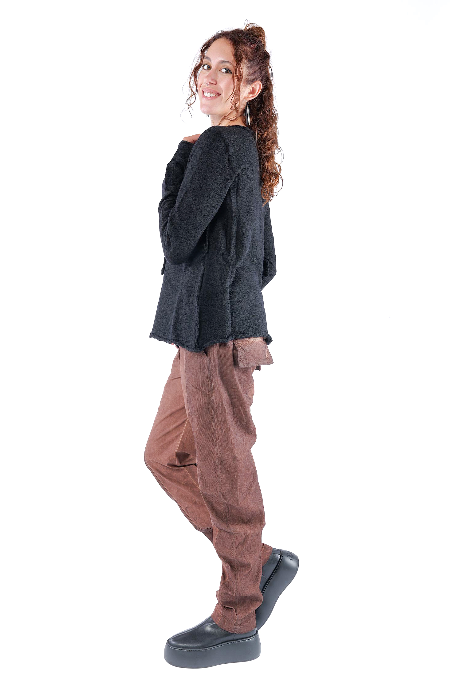 Wollpullover - Schwarz - 2263890703
