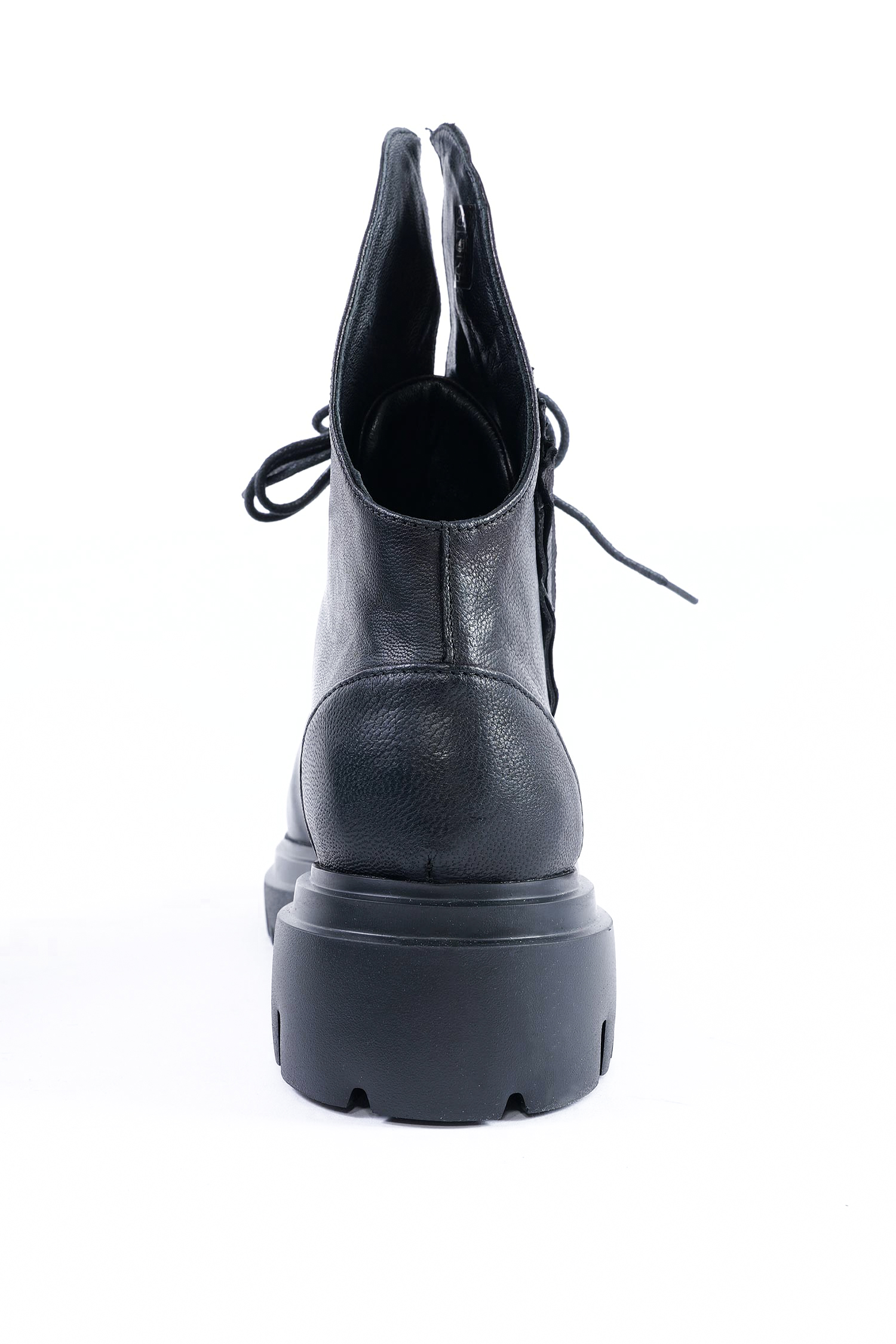 Schnür-Boots - Schwarz - Finn