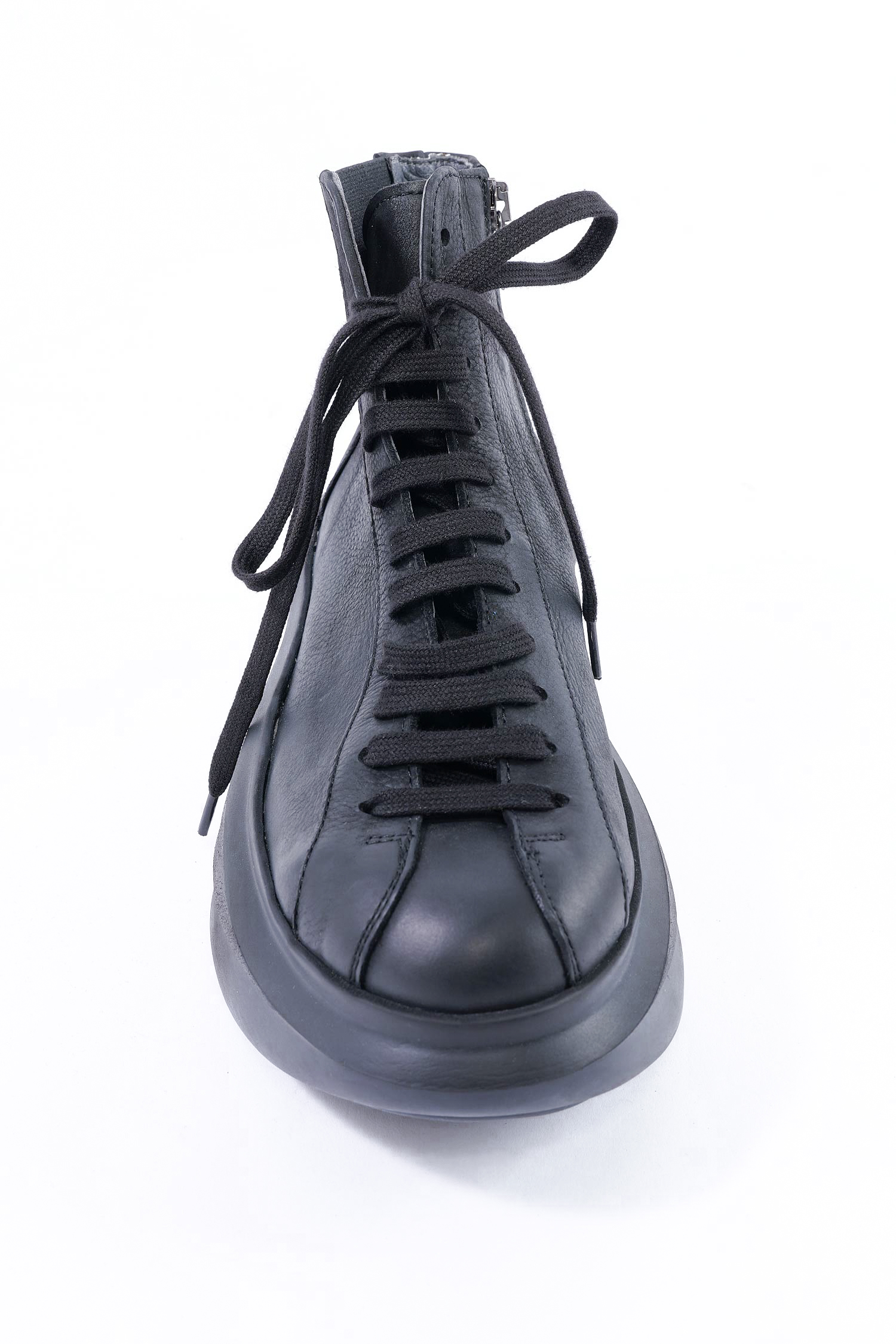 Leather boots - black - 7322