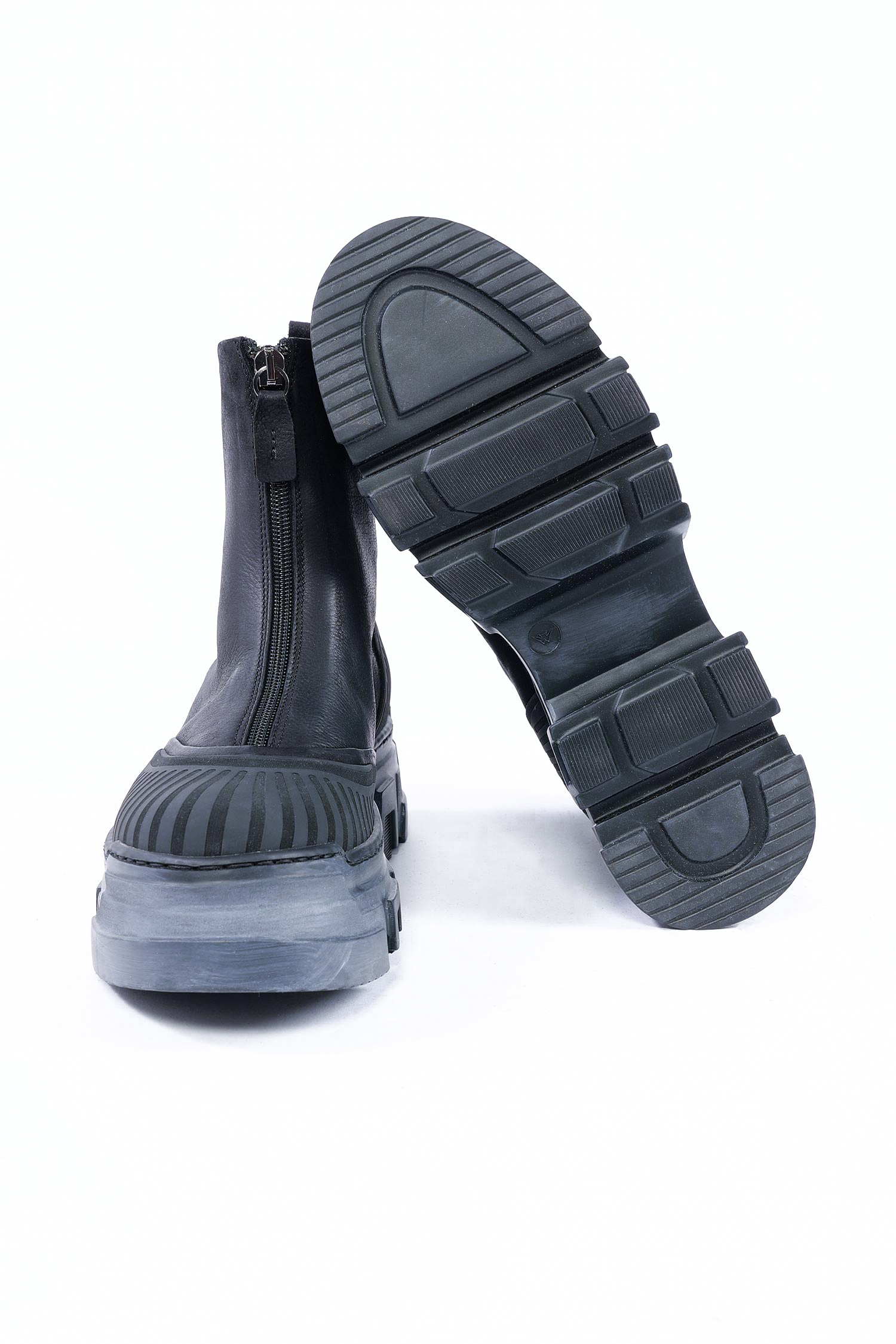 Leather boots - black - 283