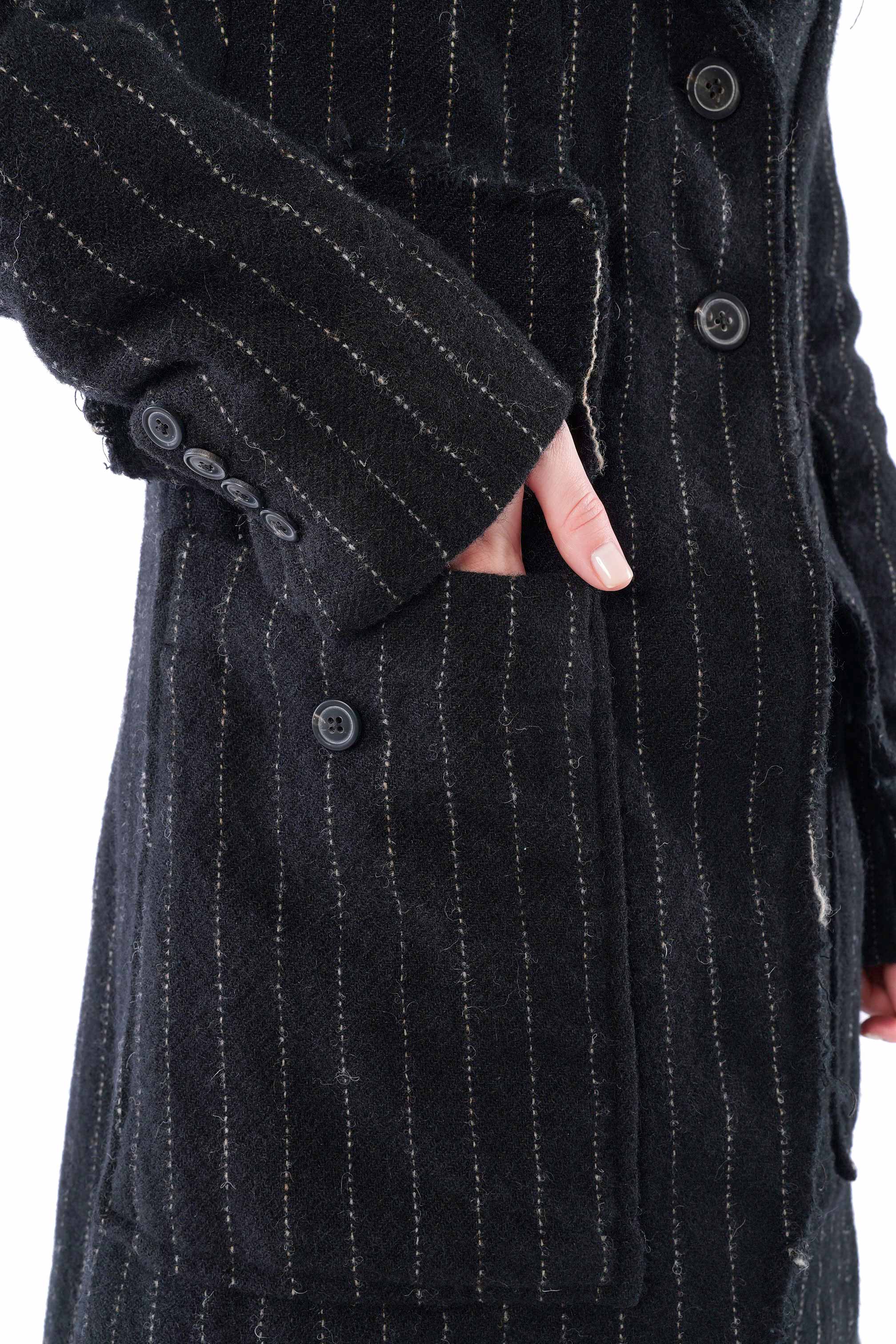 Woll-Gehrock - Black stripe - 2261151204