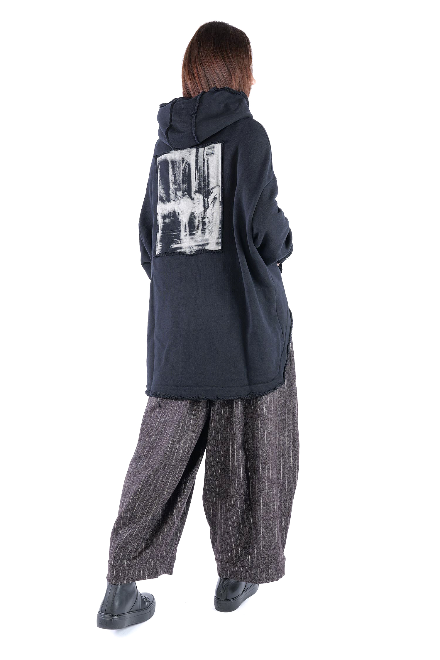 Sweat Hoodie - Schwarz - Ovina