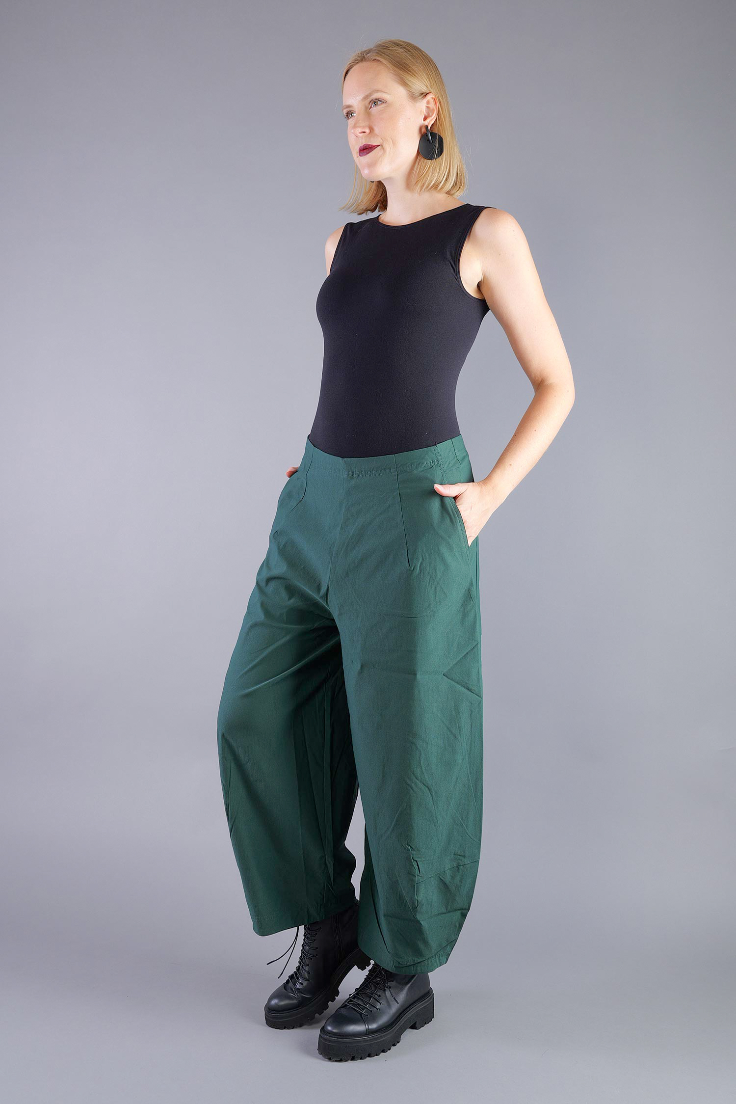 Tulpige Stretchhose - Forest - 2263220124
