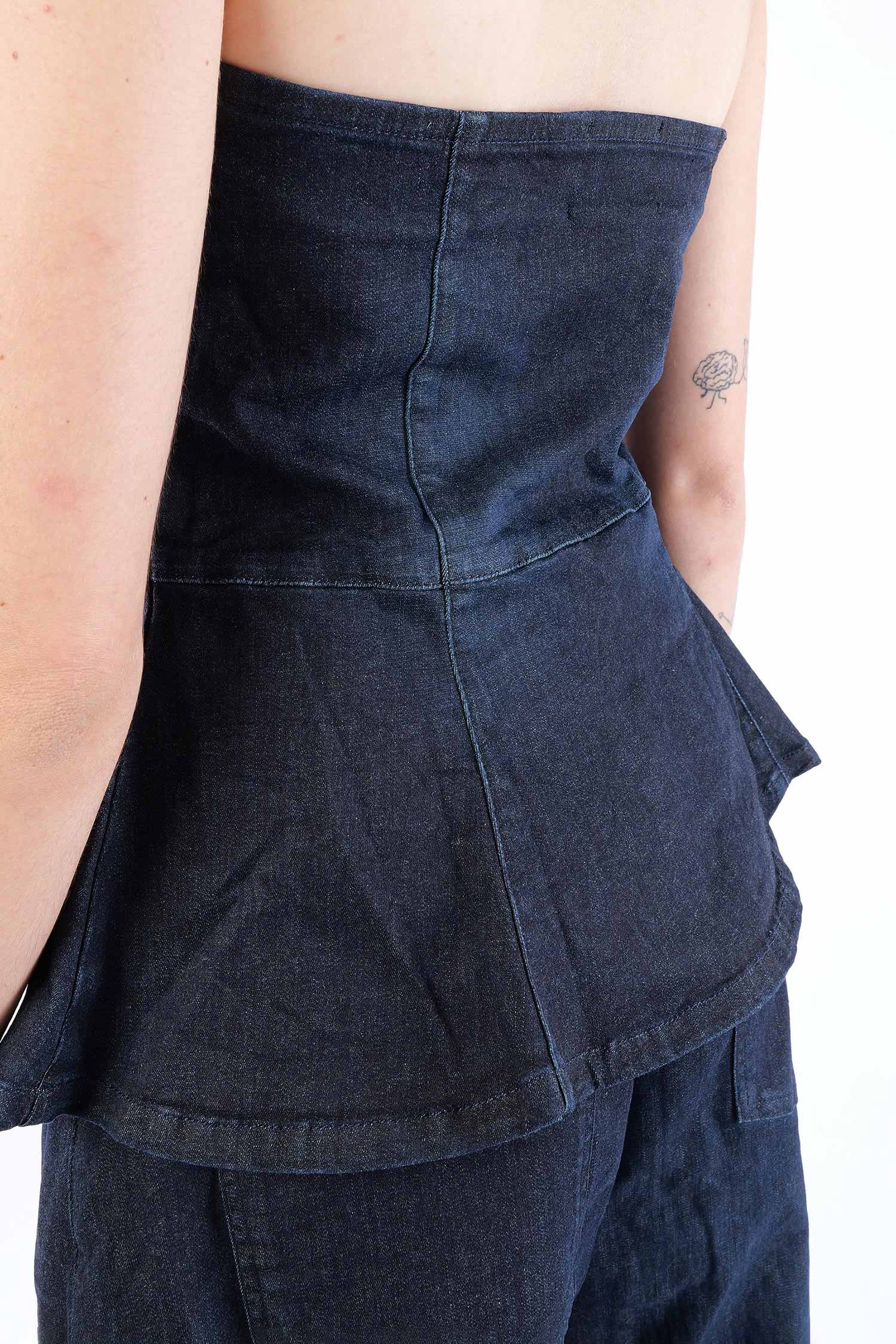 Jeans Korsage - Darkblue - 4037