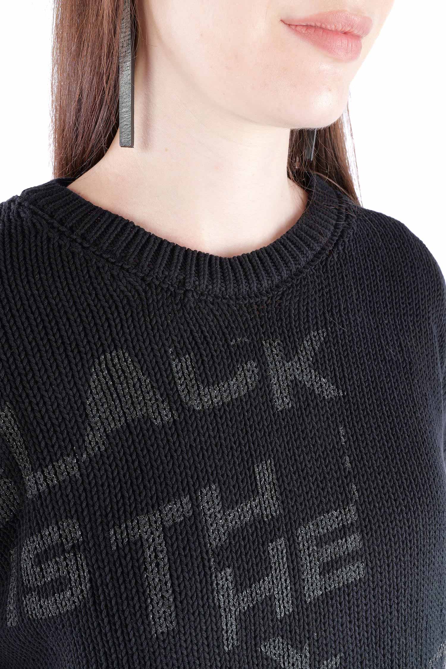 Strick Pullover - Schwarz - Elypse