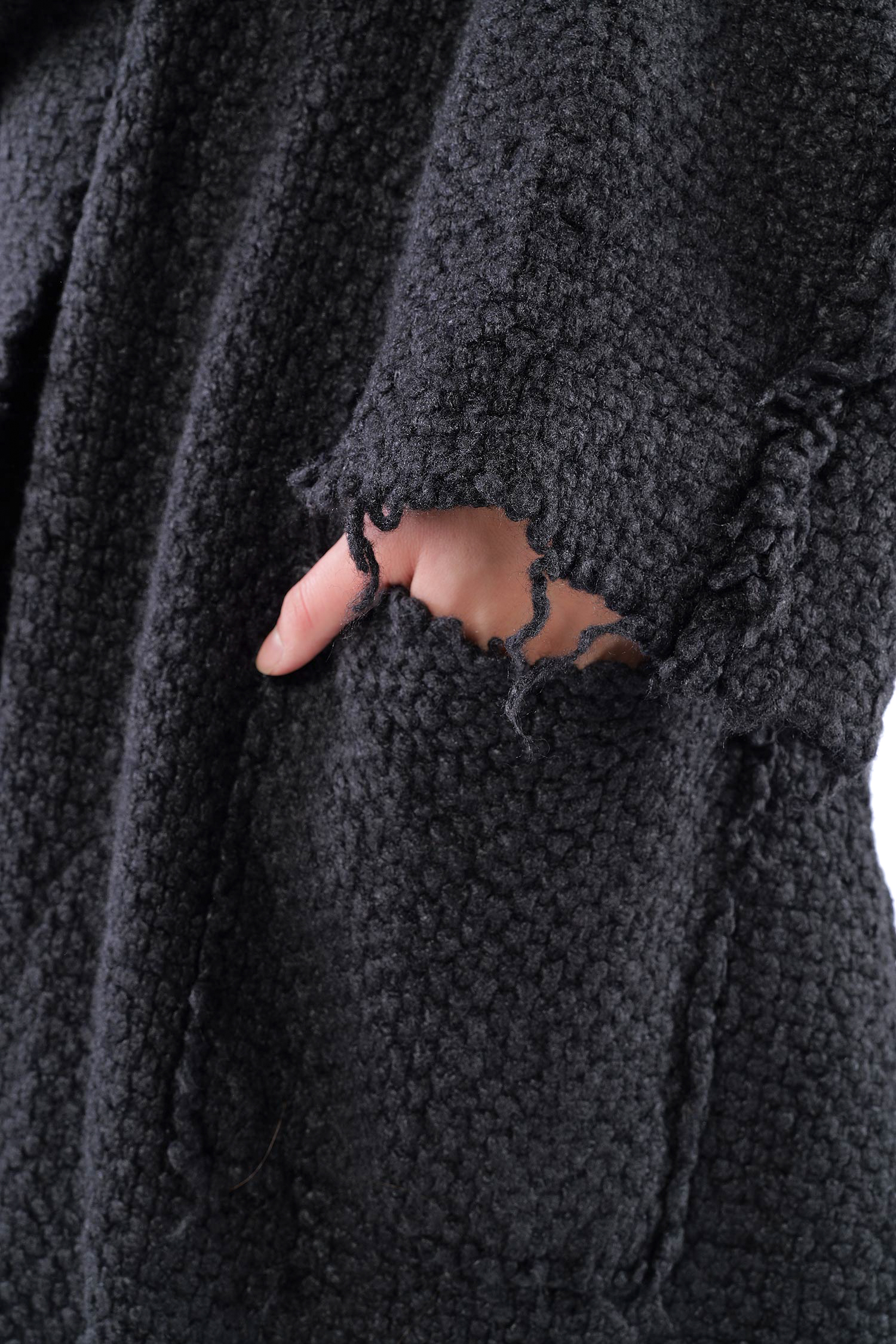 Silk coat - Black - 2262627204