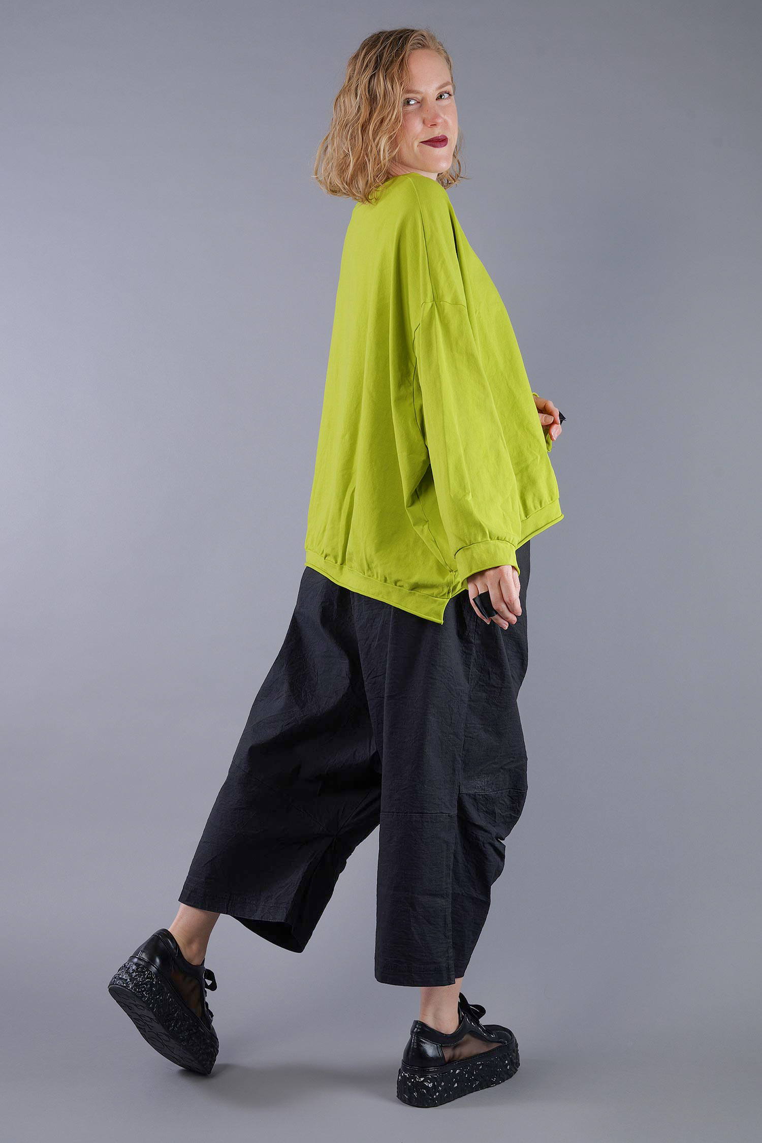 Oversized jersey pullover - Kornweihe - Handcare
