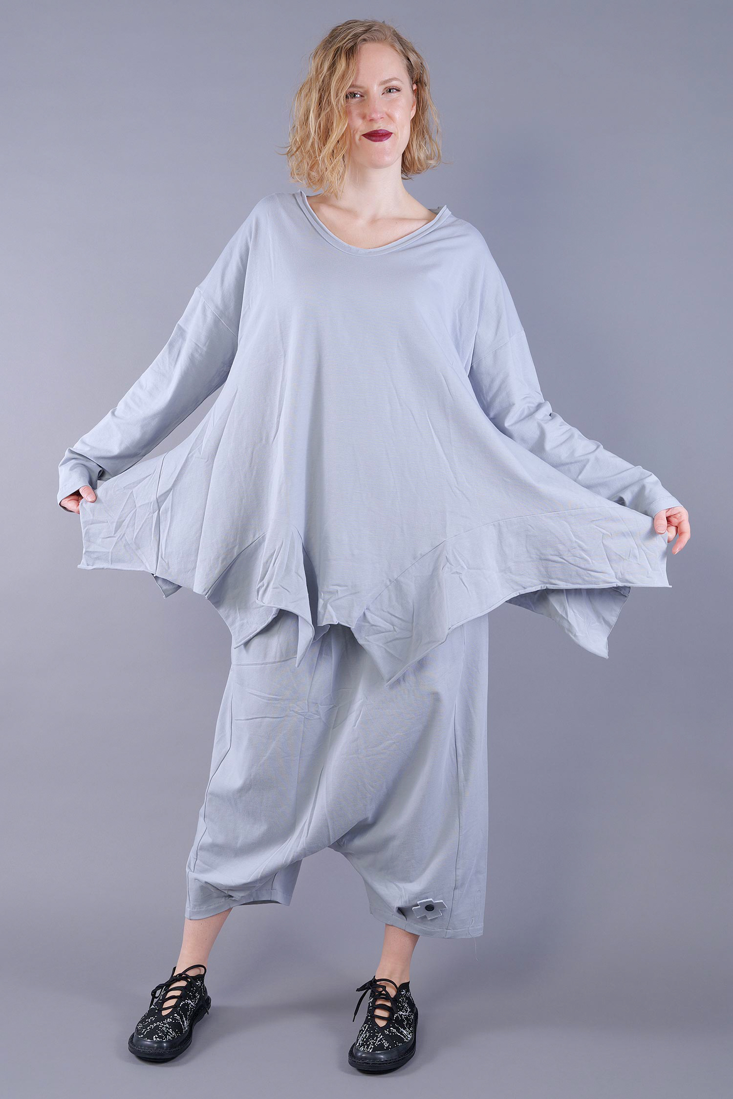 Oversize Shirt - Light grey - 5050