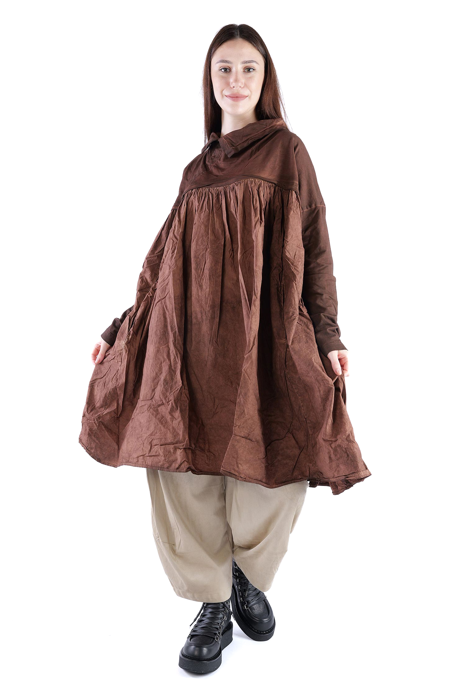 Gerüschte Tunika - Henna cloud - 2262280906