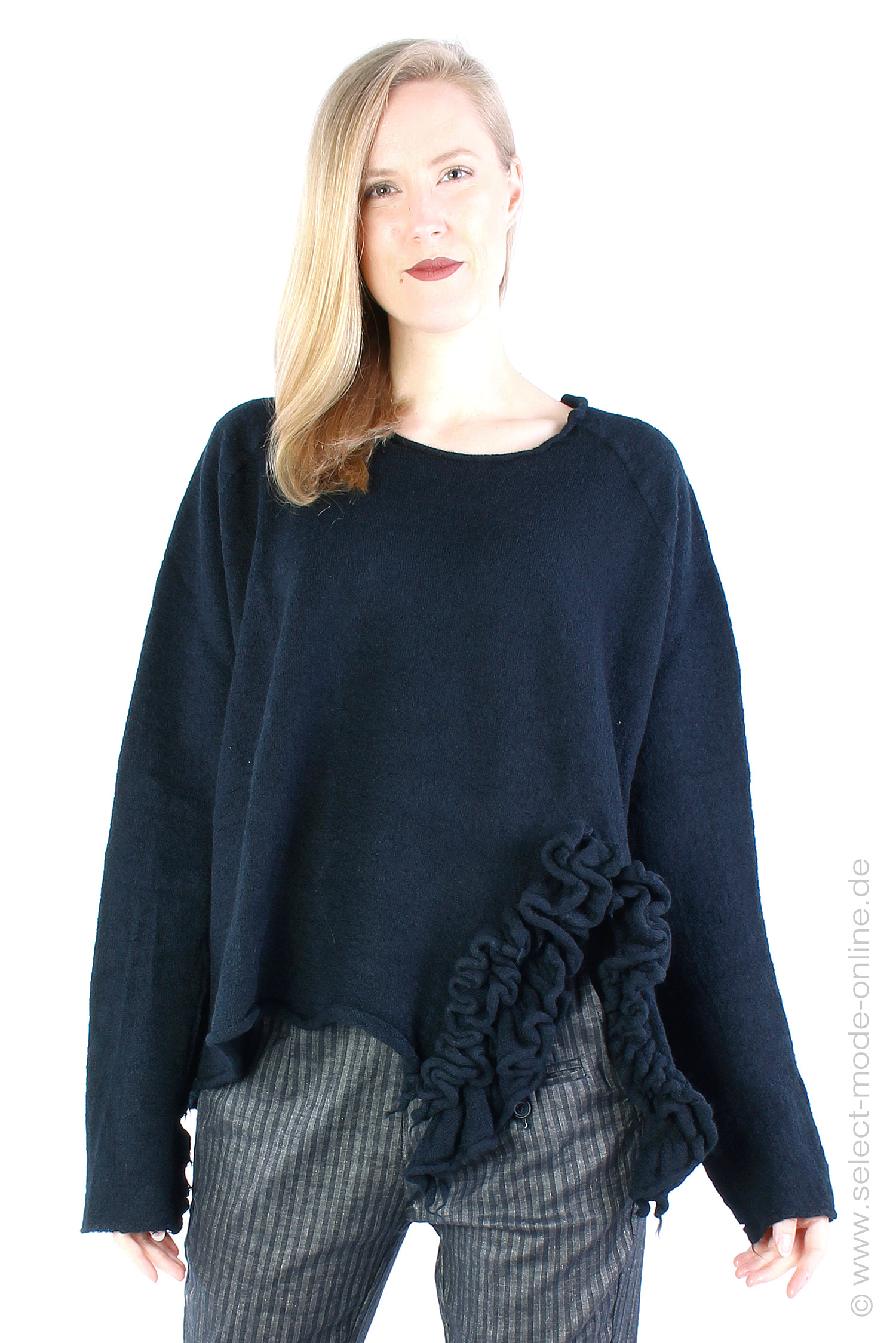 Wool pullover - black - 2233890703