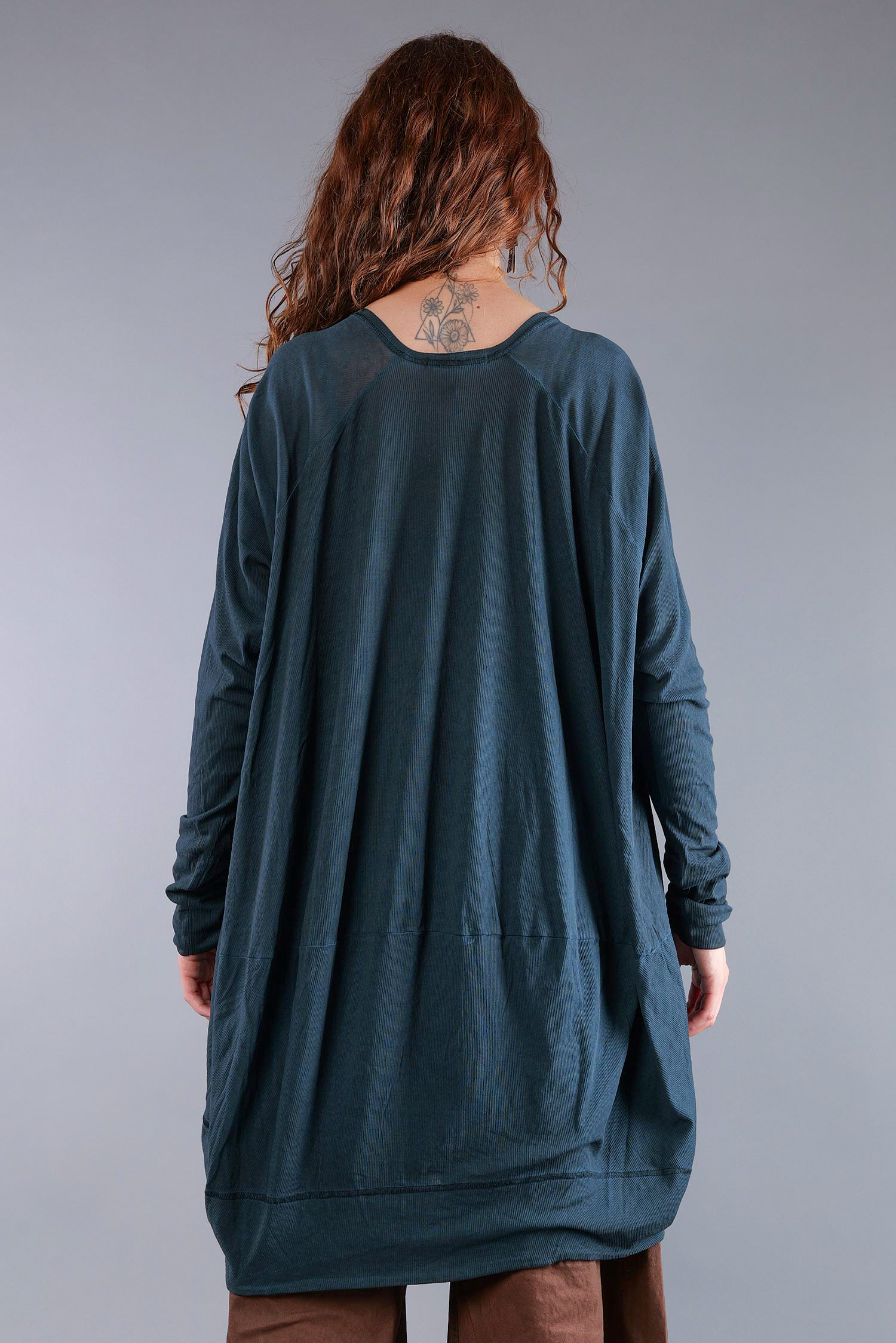 Oversize Tunika - Petrol cloud - 2261140515
