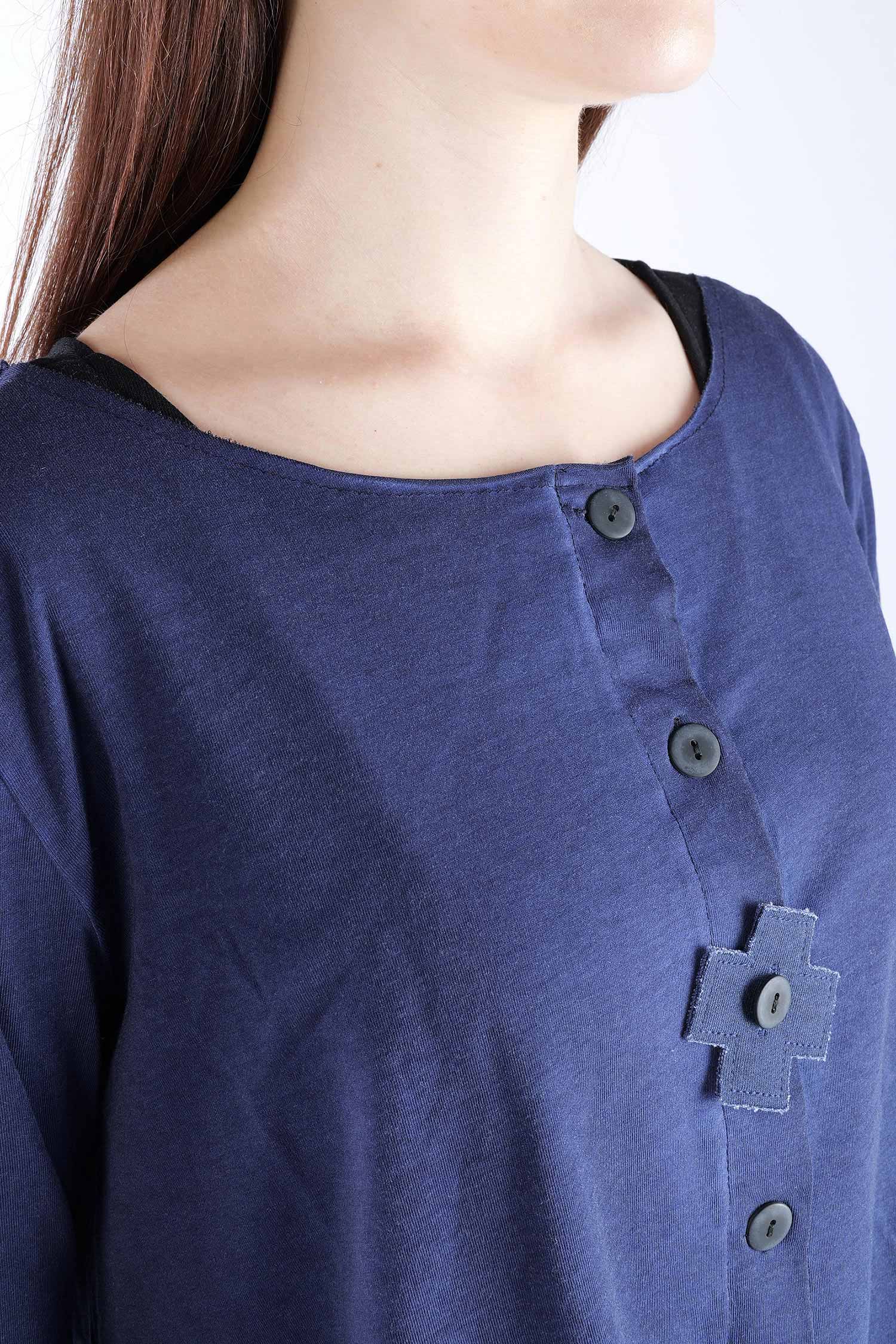 Kurze Jerseyjacke - Ocean - 2131