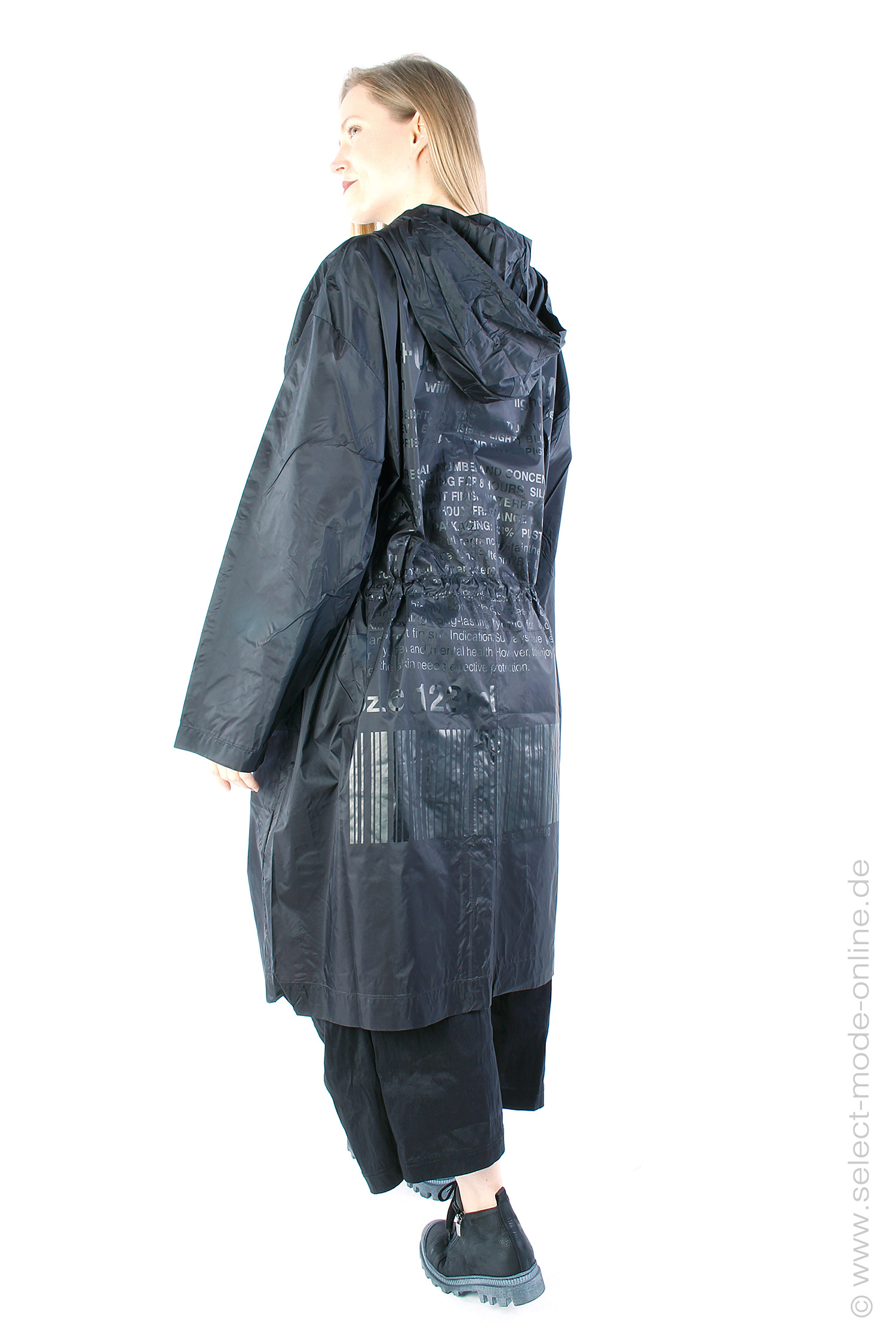 Rundholz Black Label - Wettermantel - Black Print - 1243211201