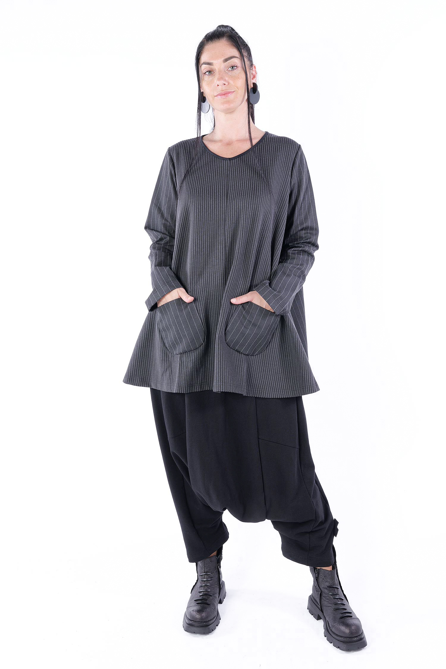 A-Linien Pullover - Stripes - Y1633-Y