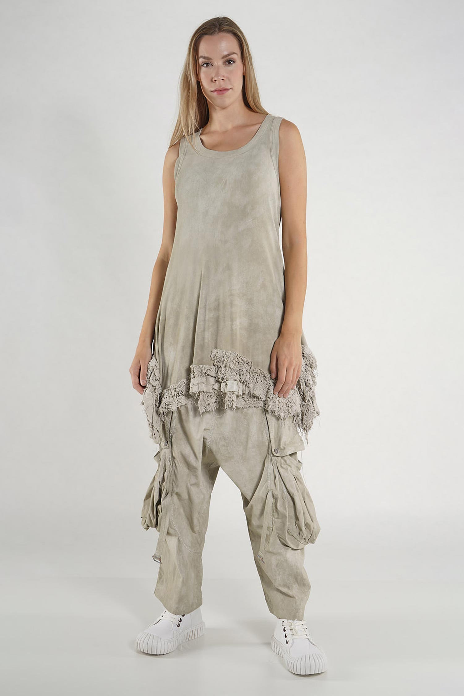 Top mit Spitze - Seafoam fog - 1262180803