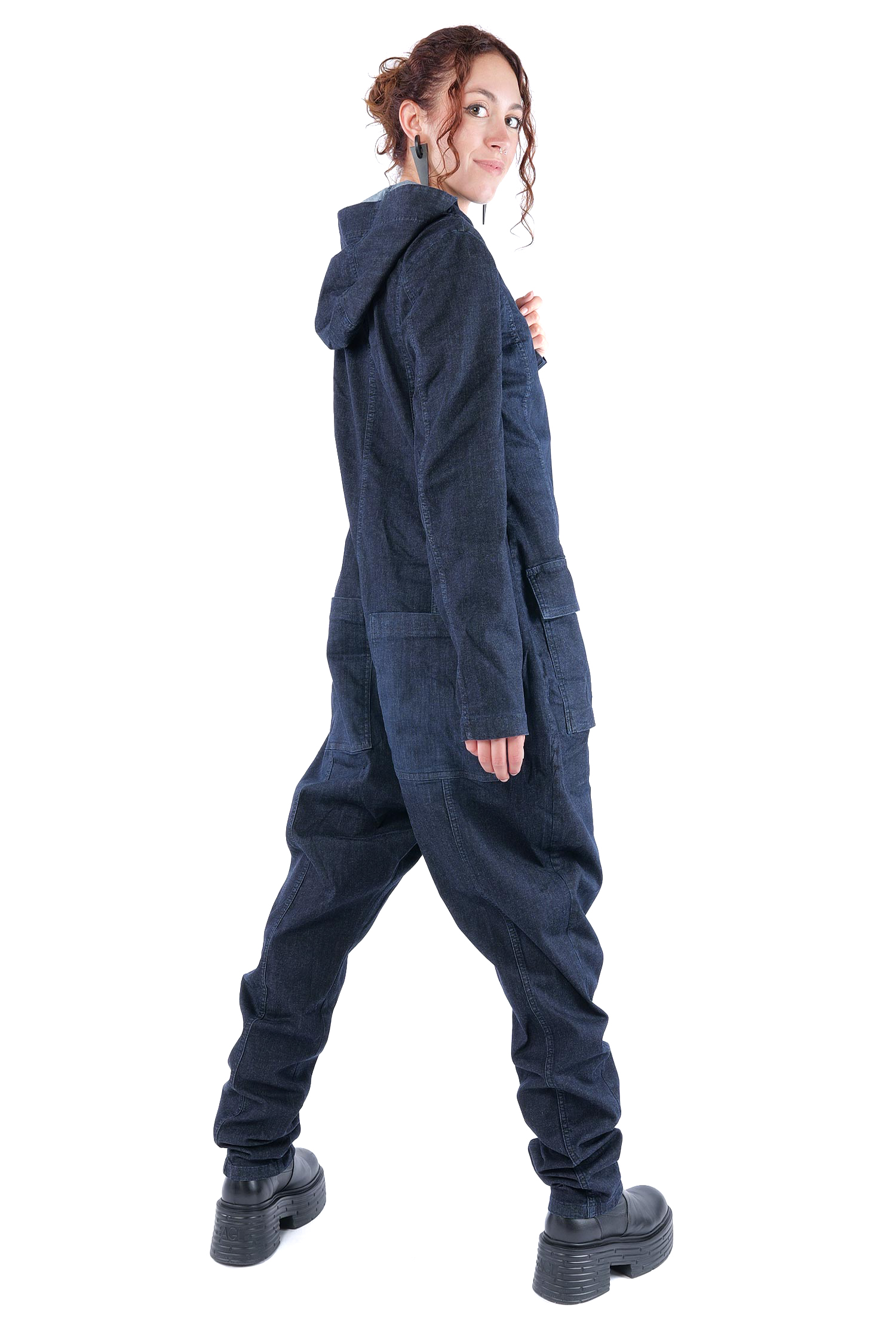 Jeansoverall - Darkblue - 10022