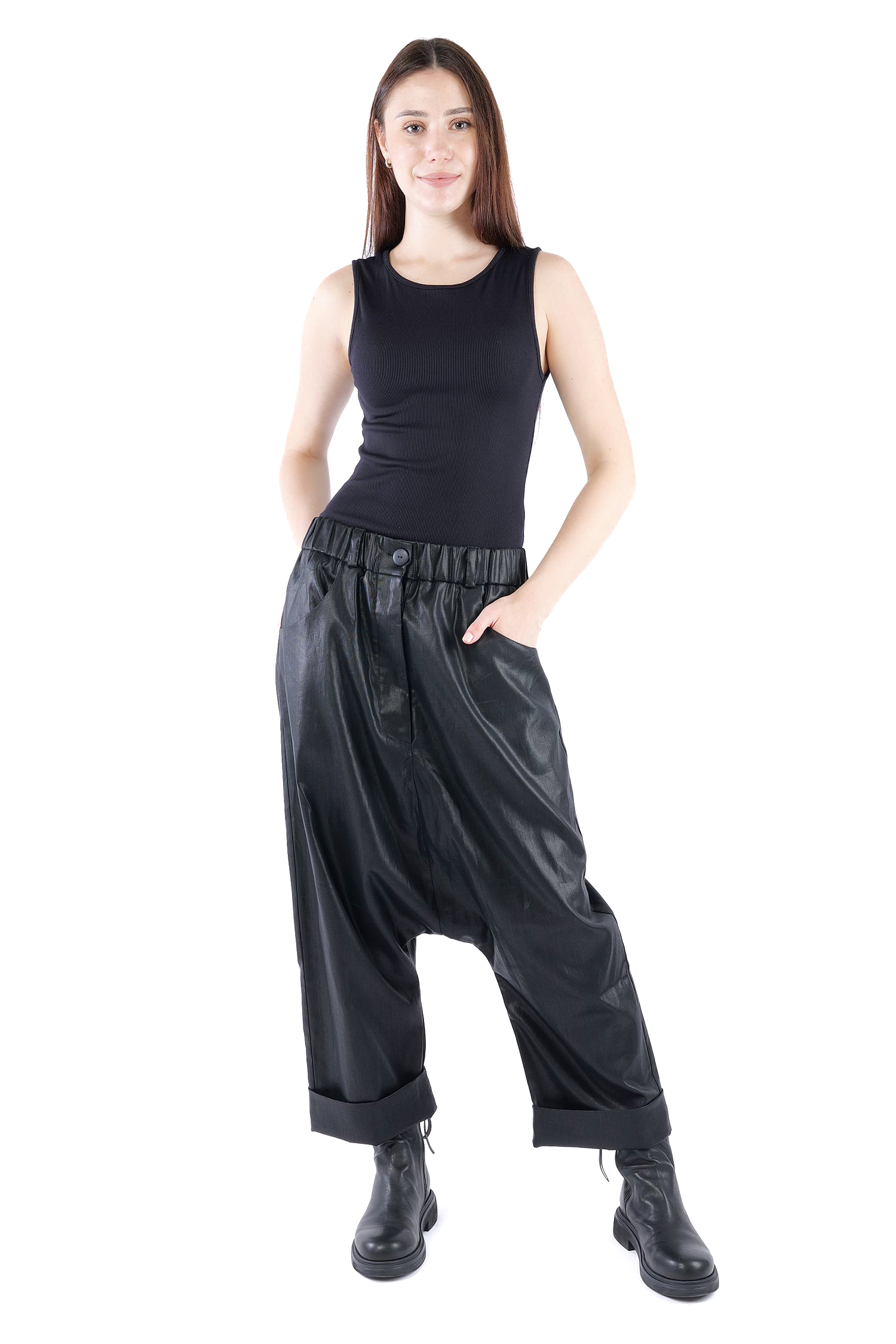 Beschichtete Hose - Black coated - Ollo