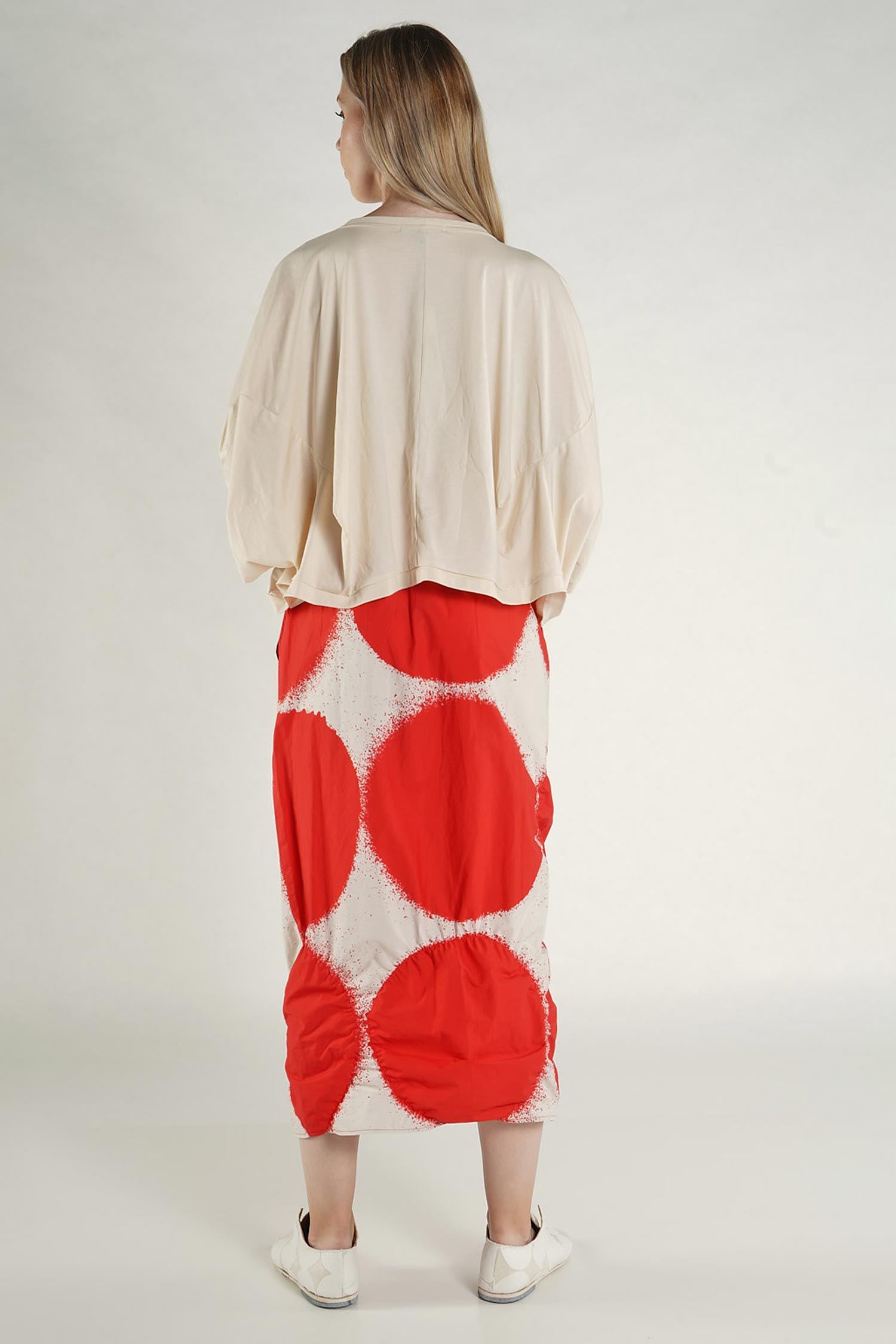 T-Shirt mit Kreis - Black print - 1261300502