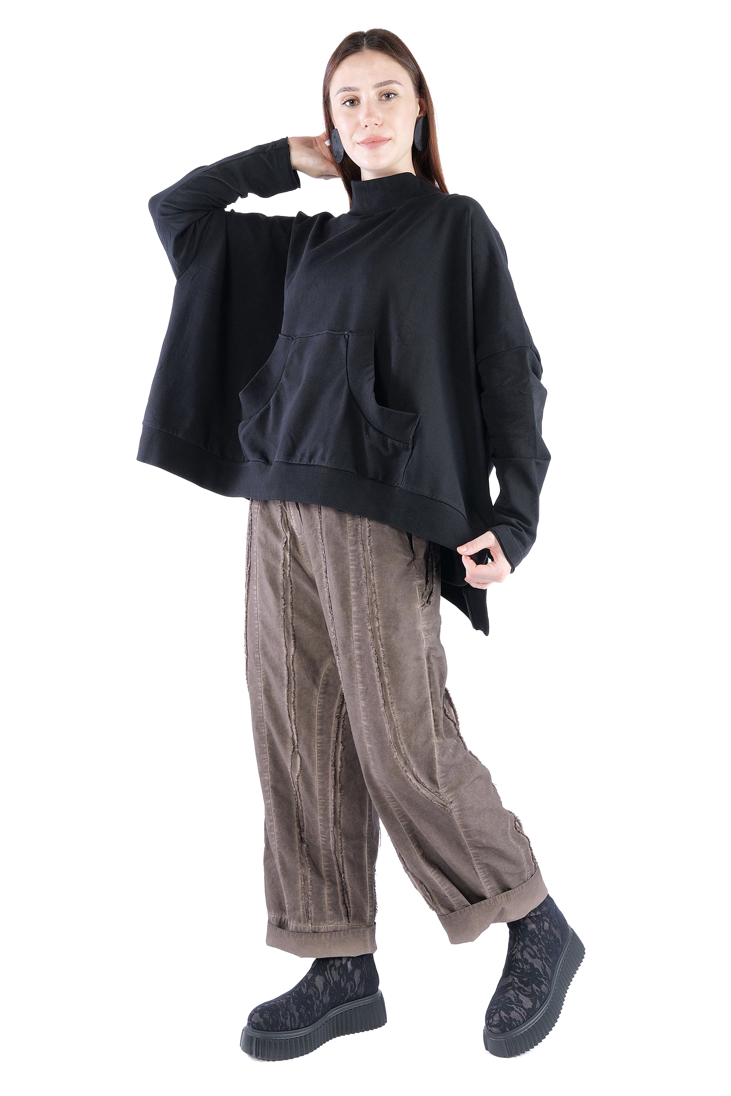 Sweatpullover - Schwarz - 2263250508
