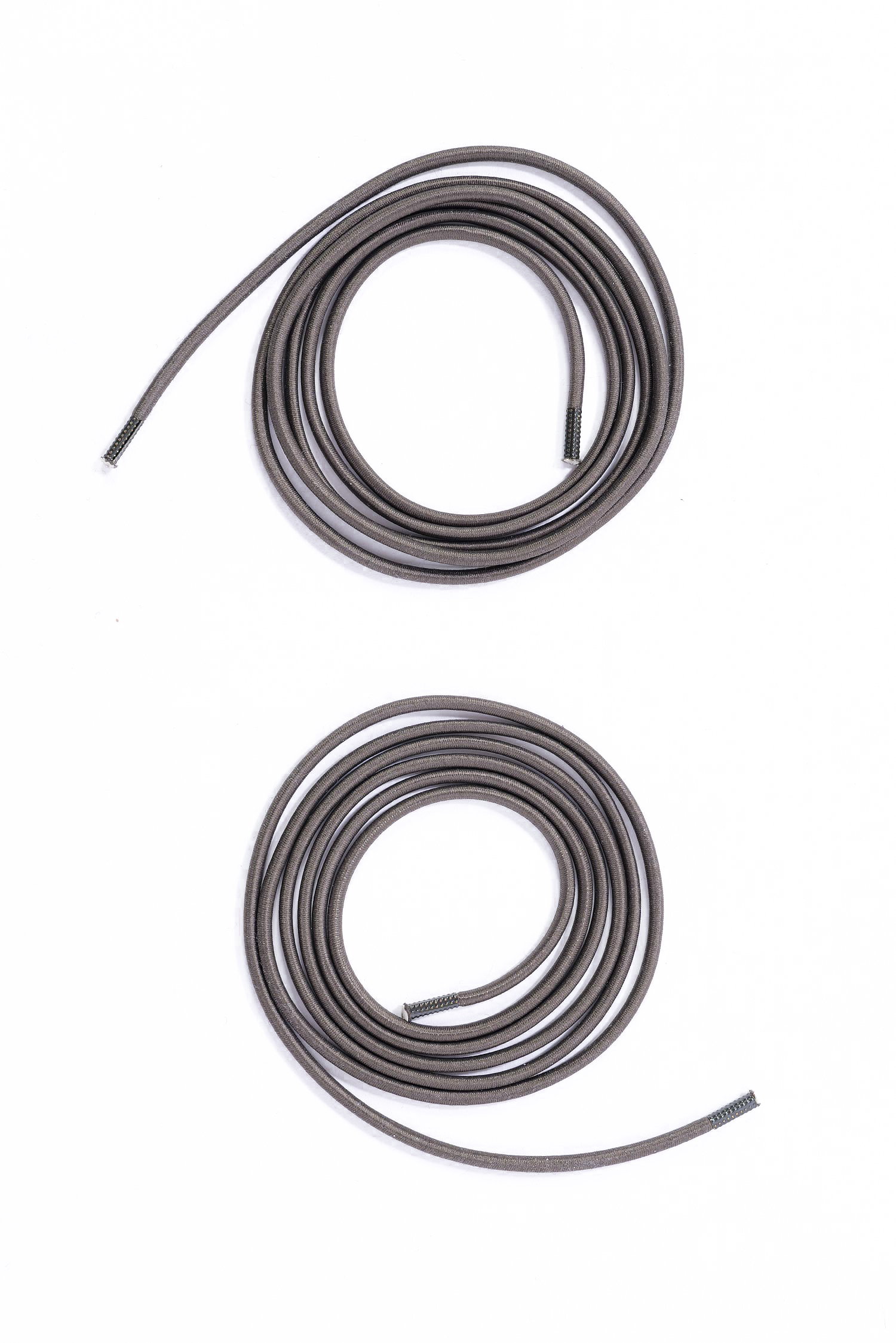 Elastische Schnürsenkel - 3mm - Warmes Grau