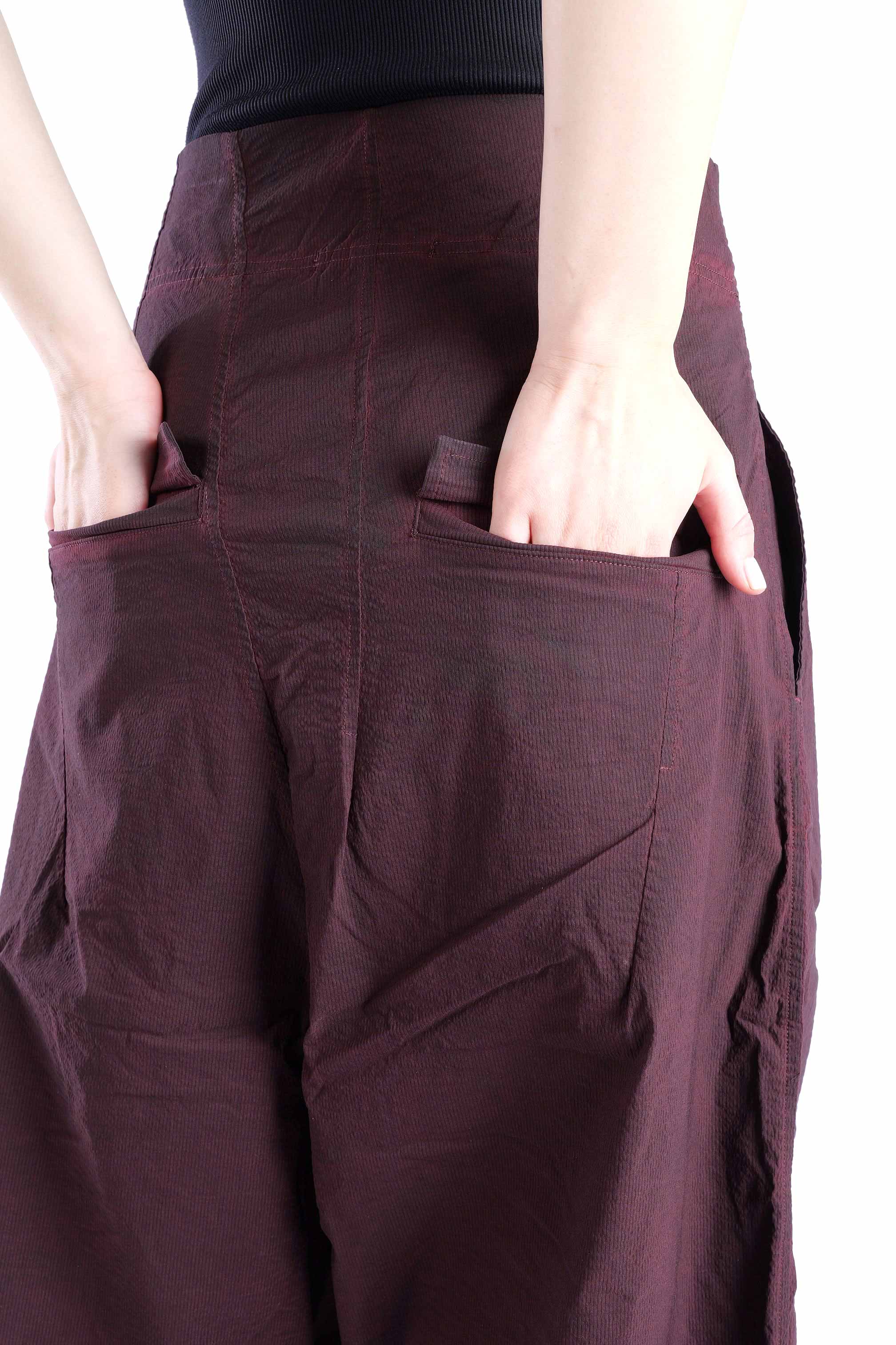 Weite Stretchhose - Purple cloud - 2261240124