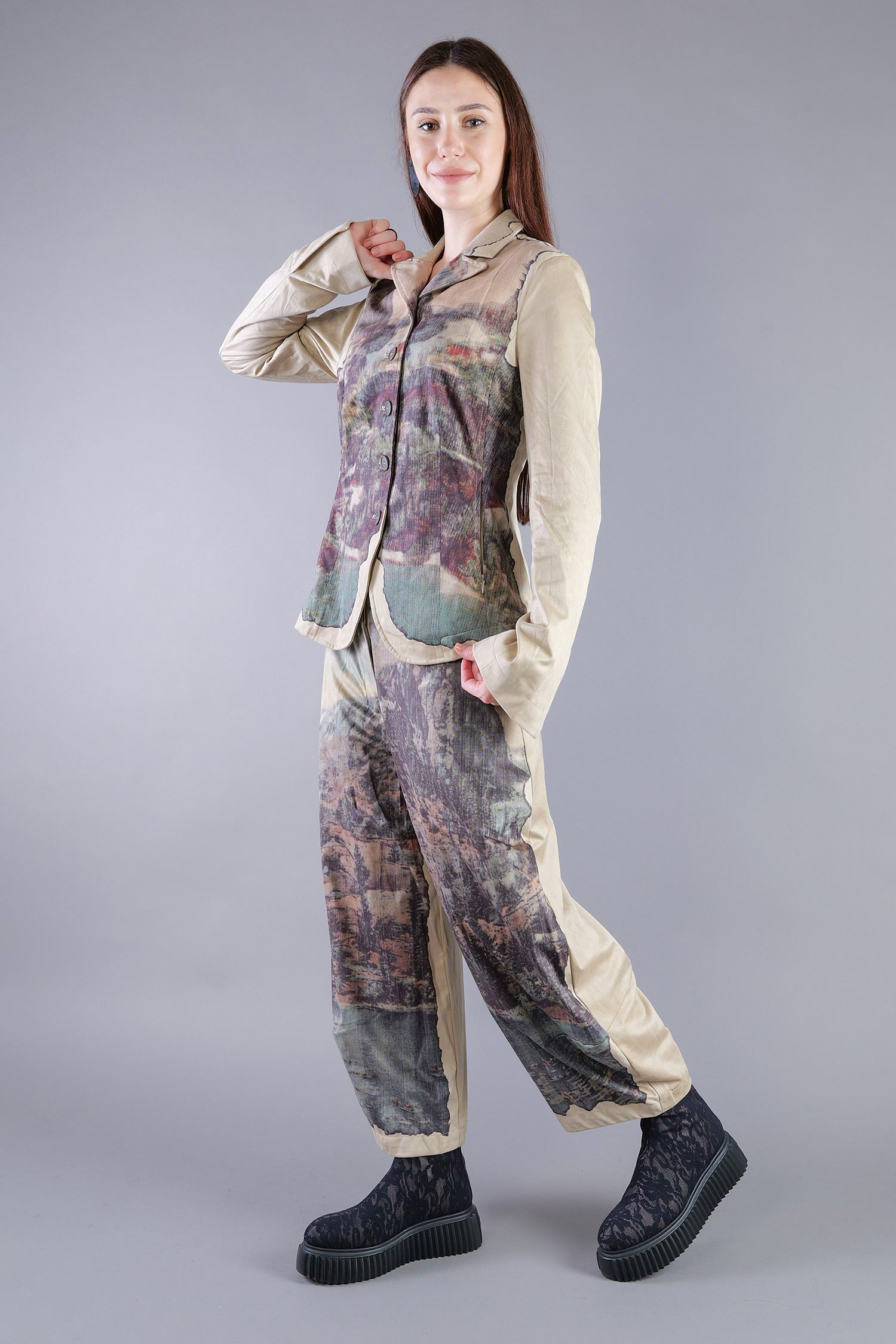 Velour-Optik Jacke - Original - 2263301104