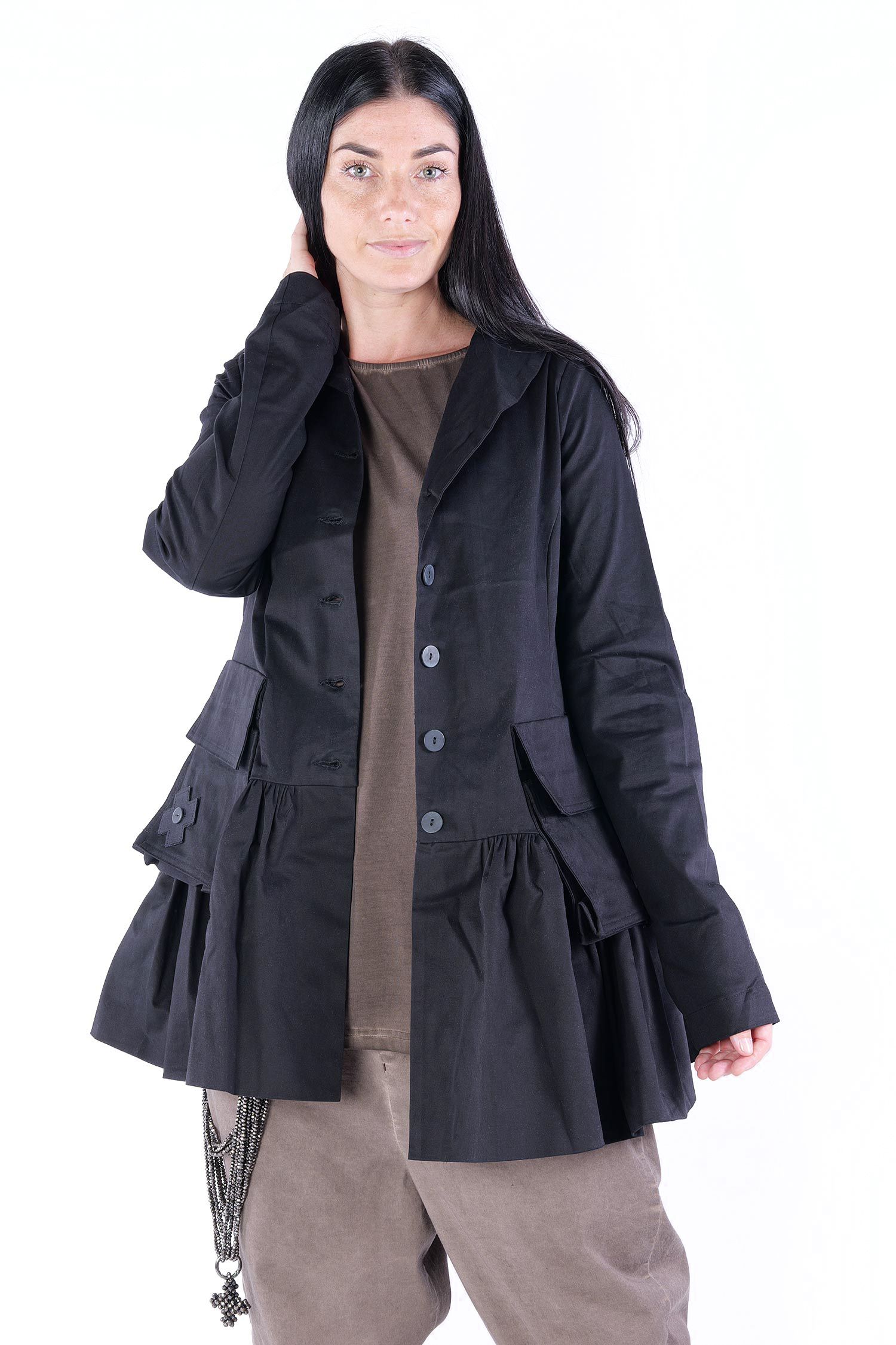 Blazer-Jacke - Schwarz - 8051