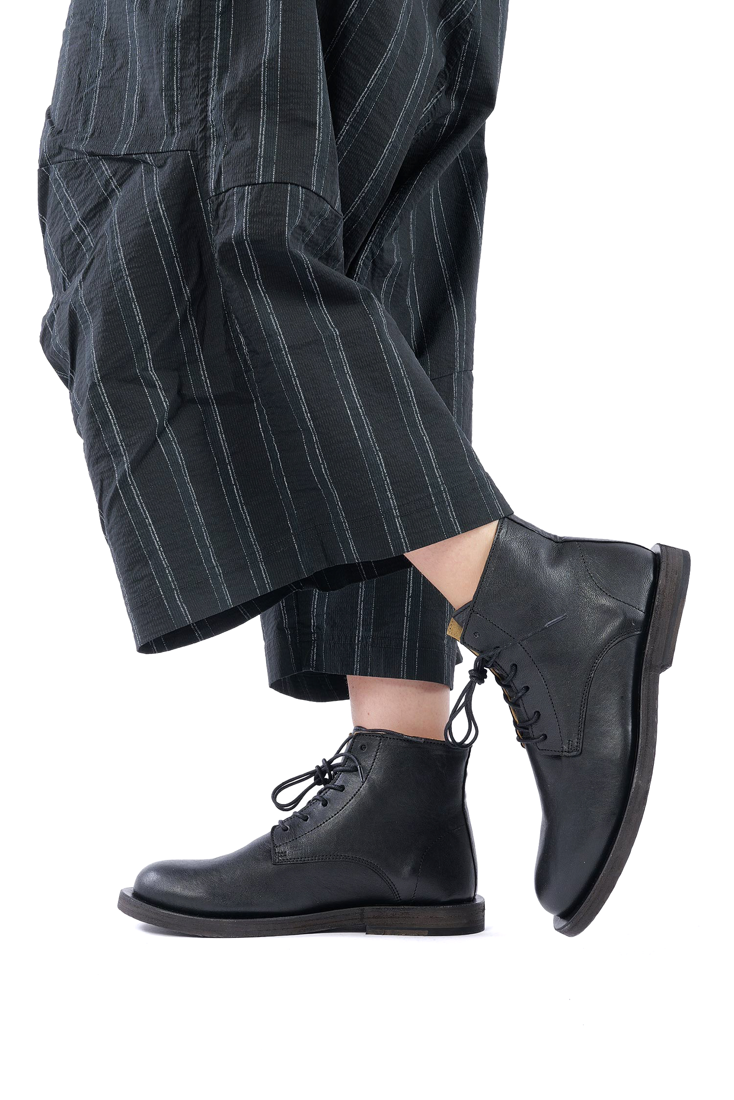 Leder Boots - Schwarz - 2261985209
