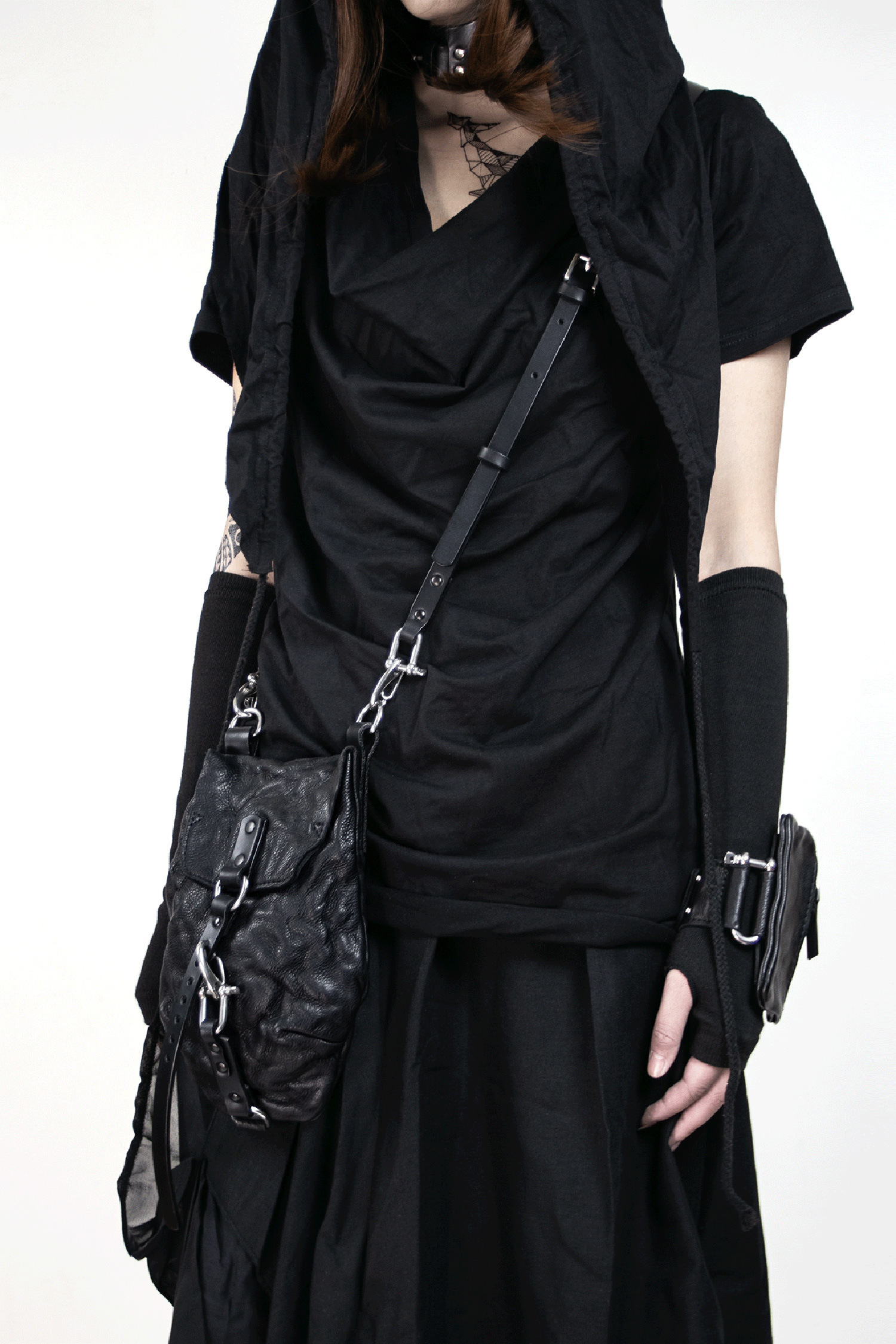 Shoulder bag - black - Saet