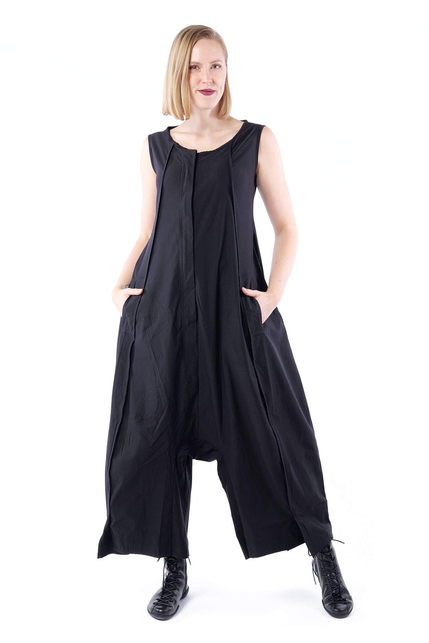Stretch Overall - Schwarz - 1263221305