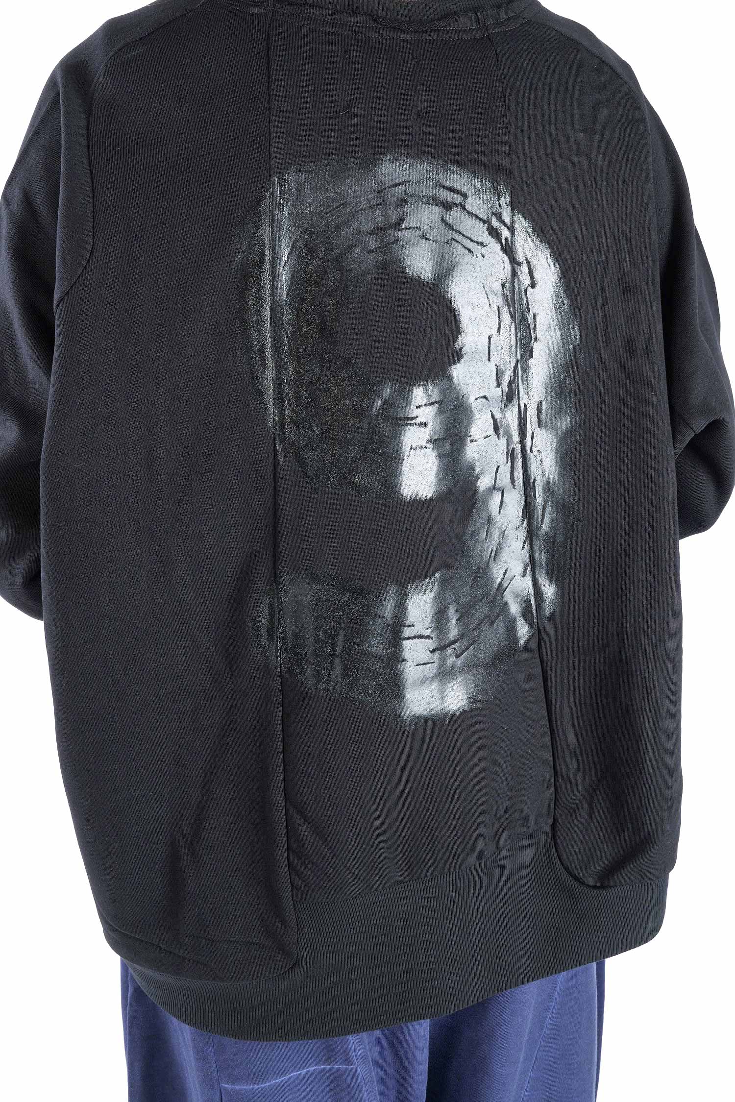 Sweatpullover - Black print - 2138