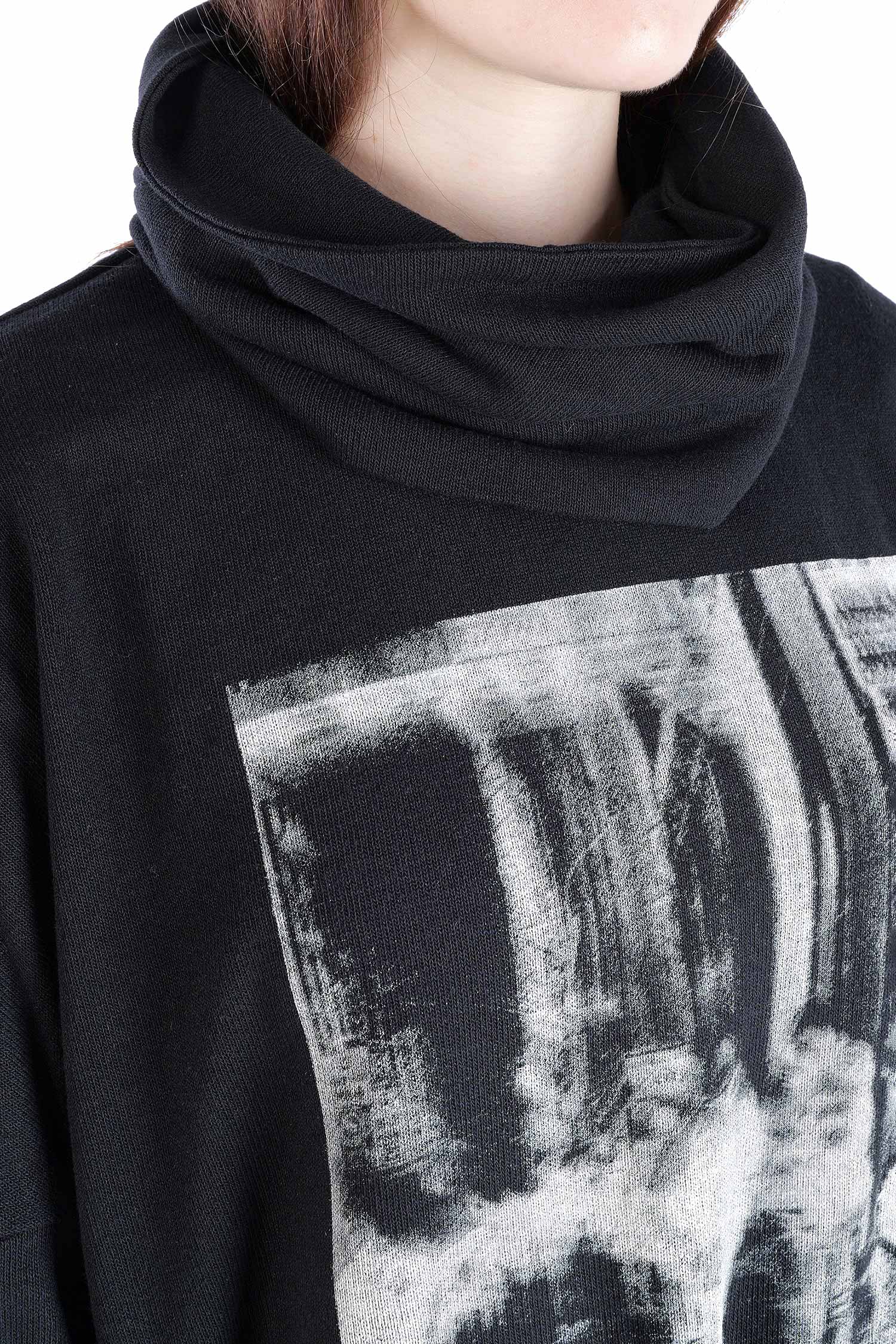 Tunika mit Print - Schwarz - Roof