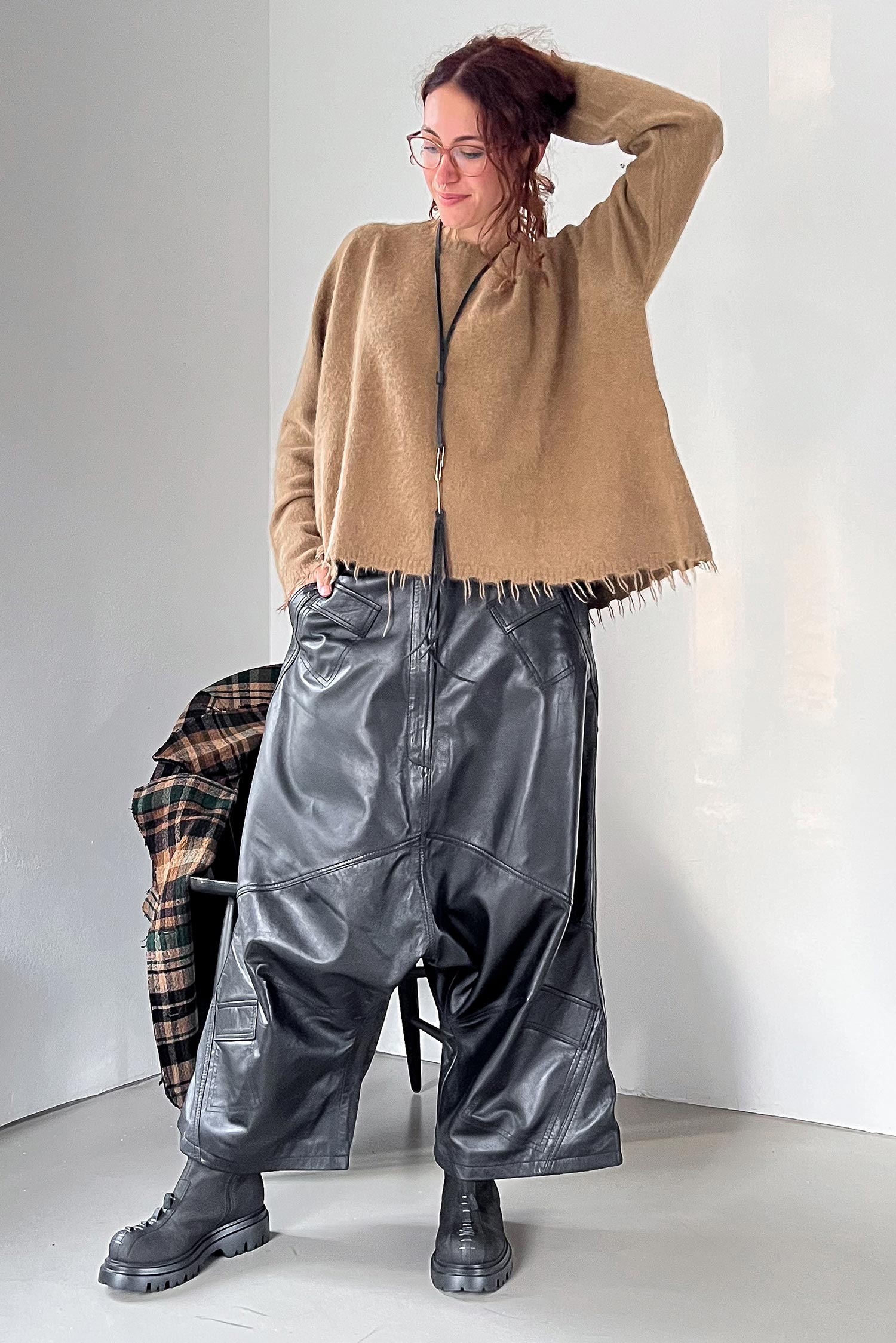 Oversized knitted pullover - Dakar - 2262440710
