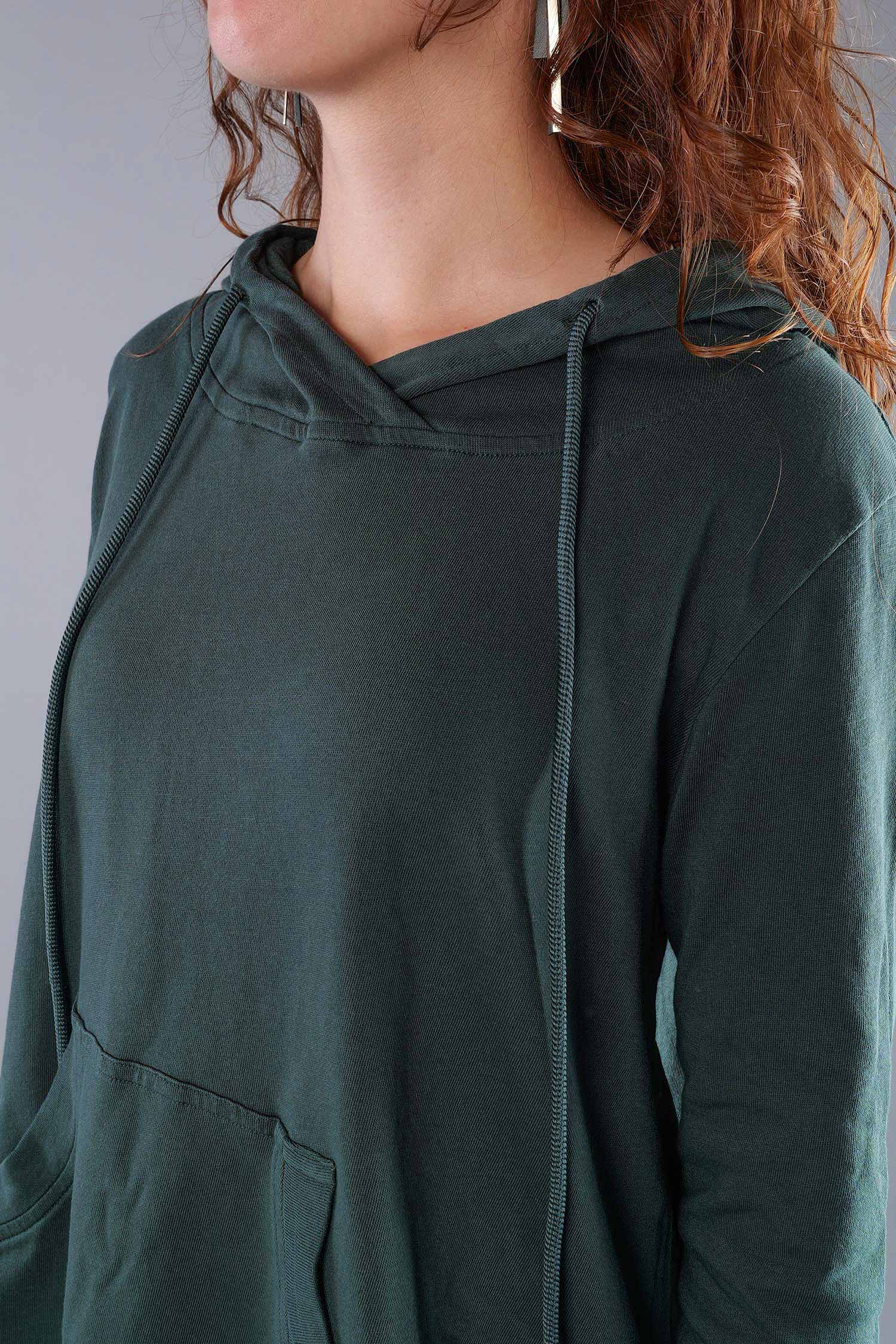 A-line sweater - Forest - 2263290518