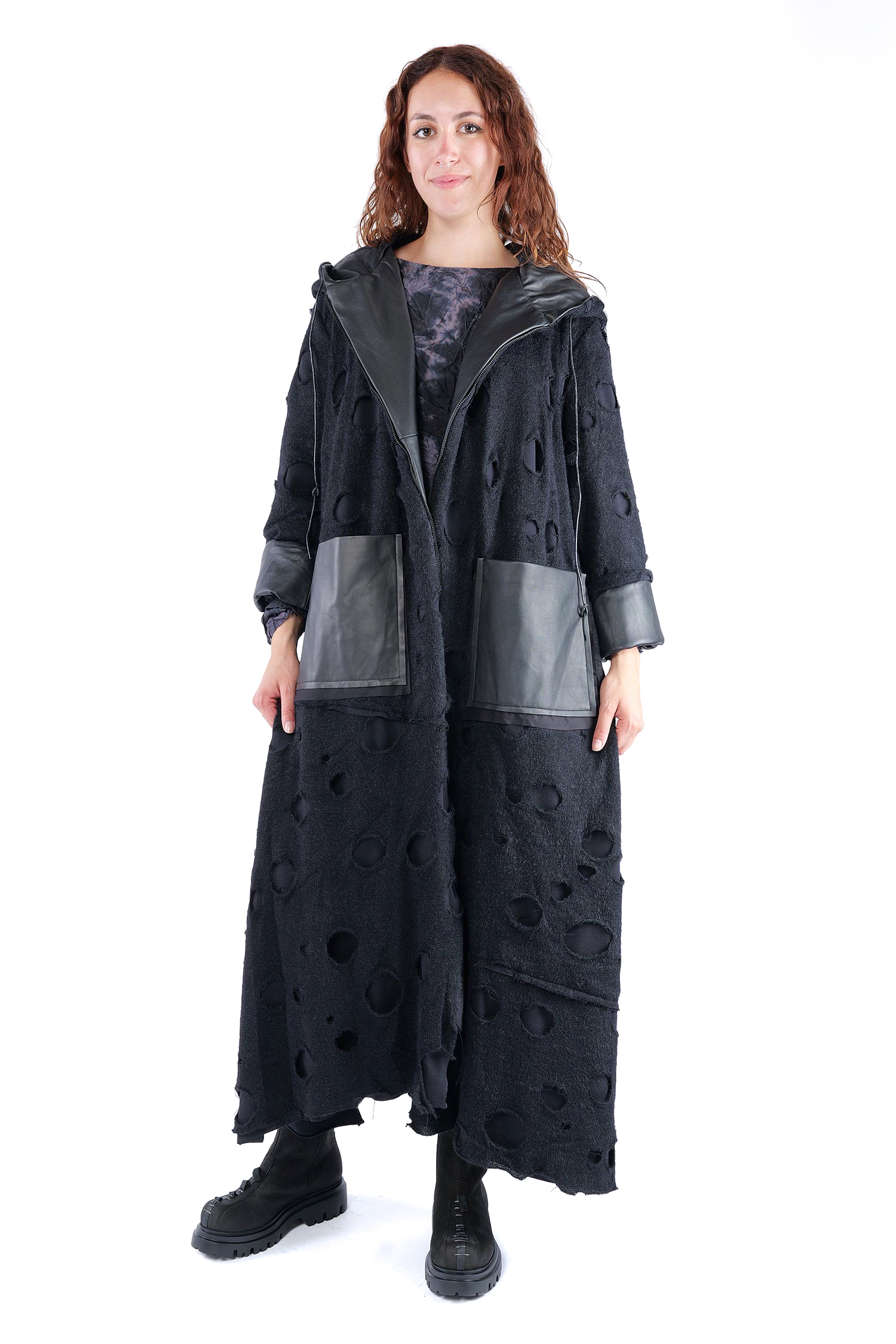 Unique coat - black - J.Azira