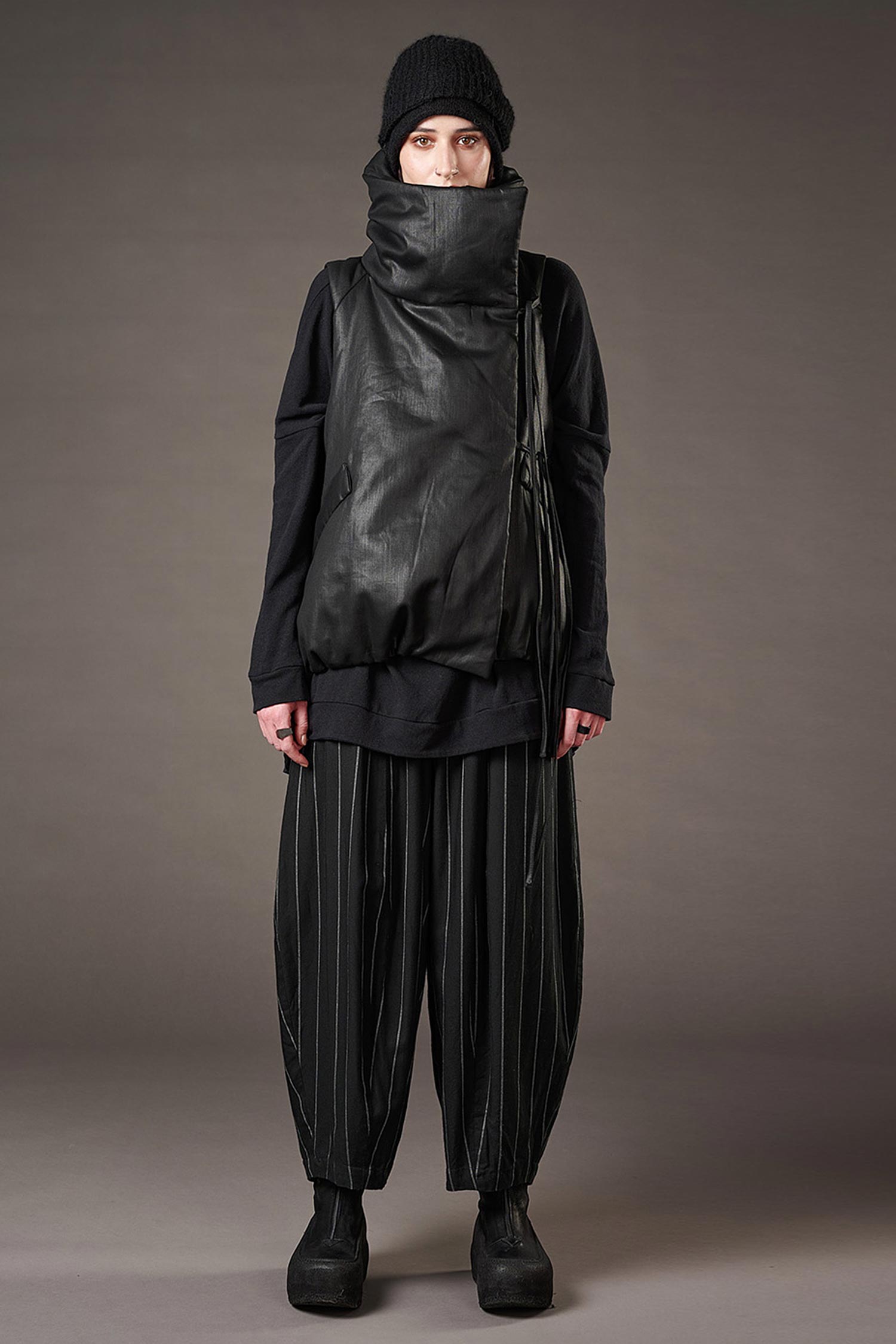 Wattierte Weste - Black coated - Boa