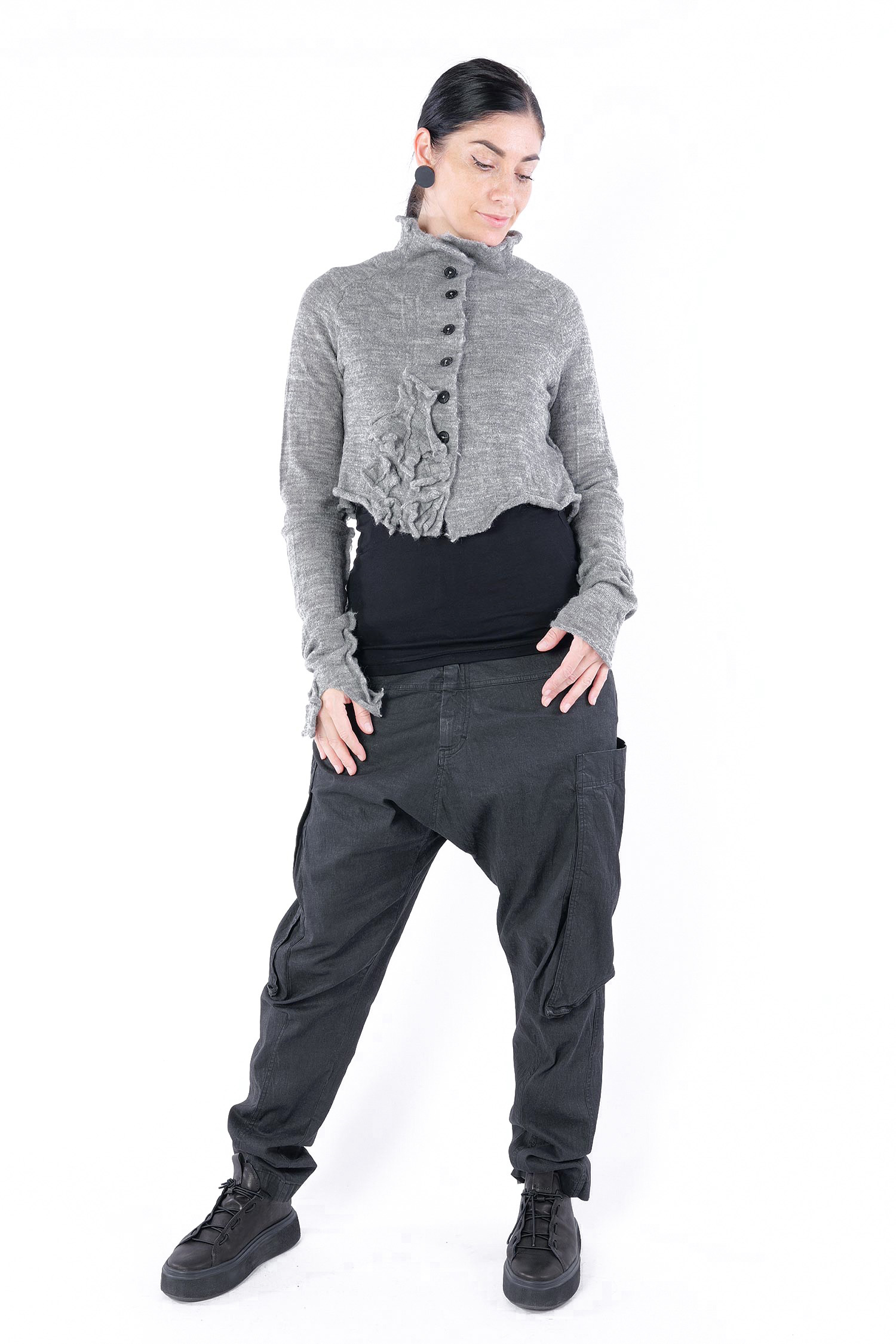 New wool jacket - Dark grey - 2253897108