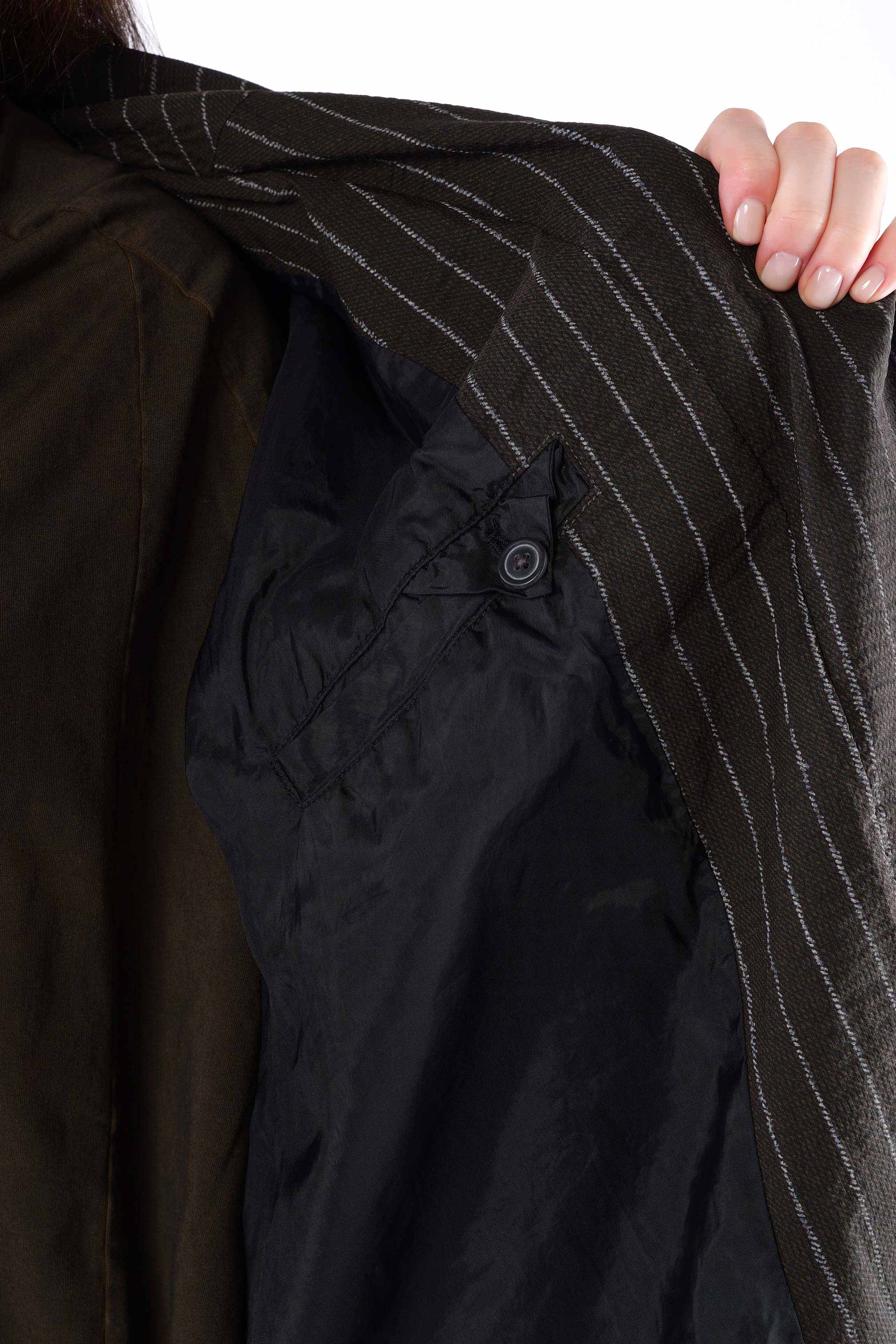 Oversize Stretchmantel - Umbra cloud stripe - 2261241210