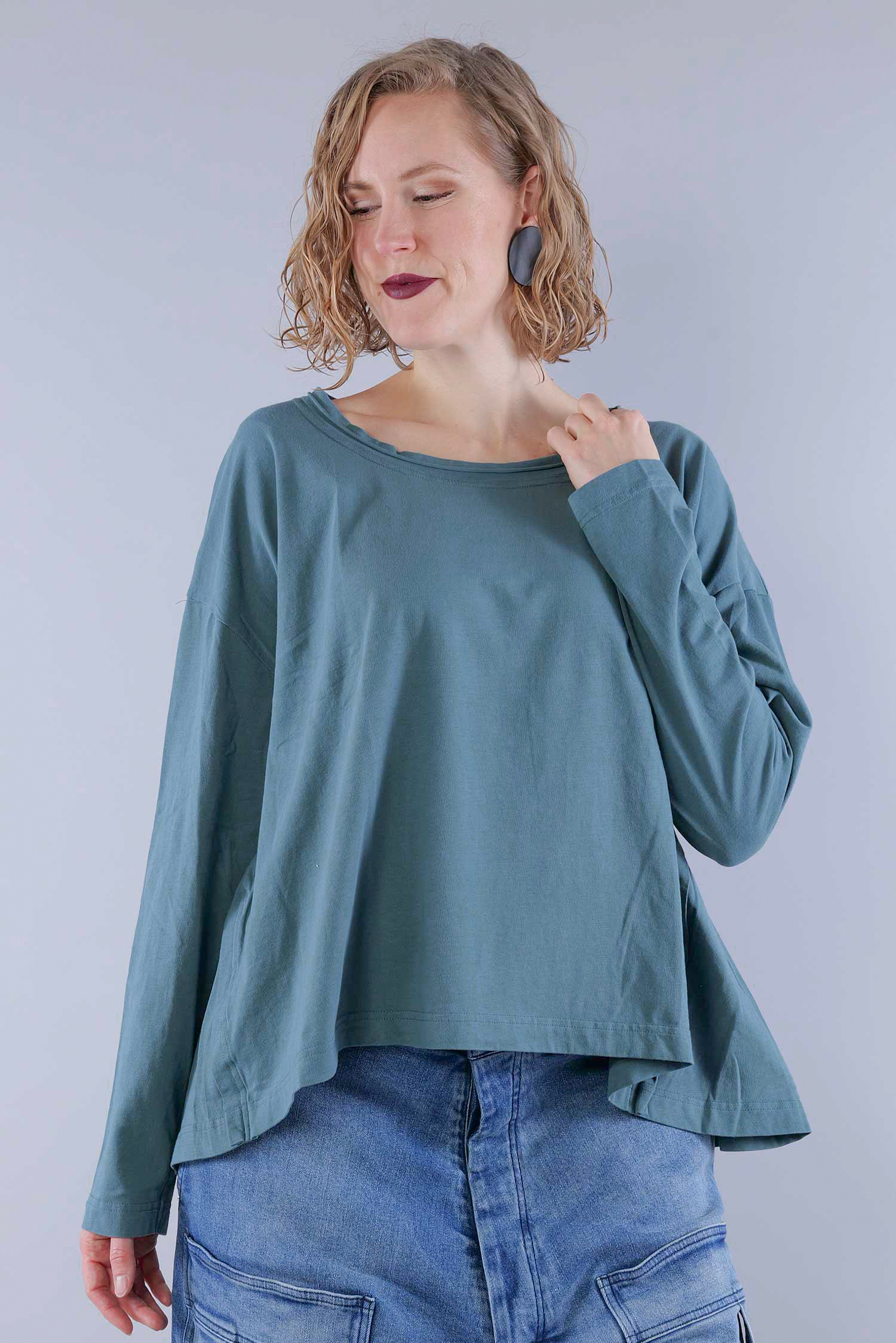 Jersey pullover - Grass - 1263260506