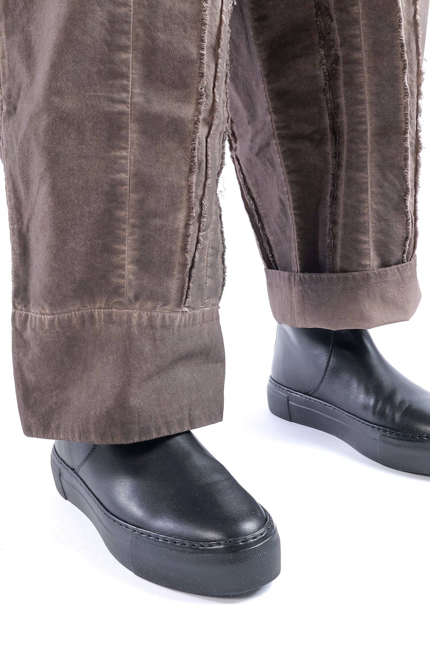 Hose mit Ziernähten - Truffle old dye - Dotto