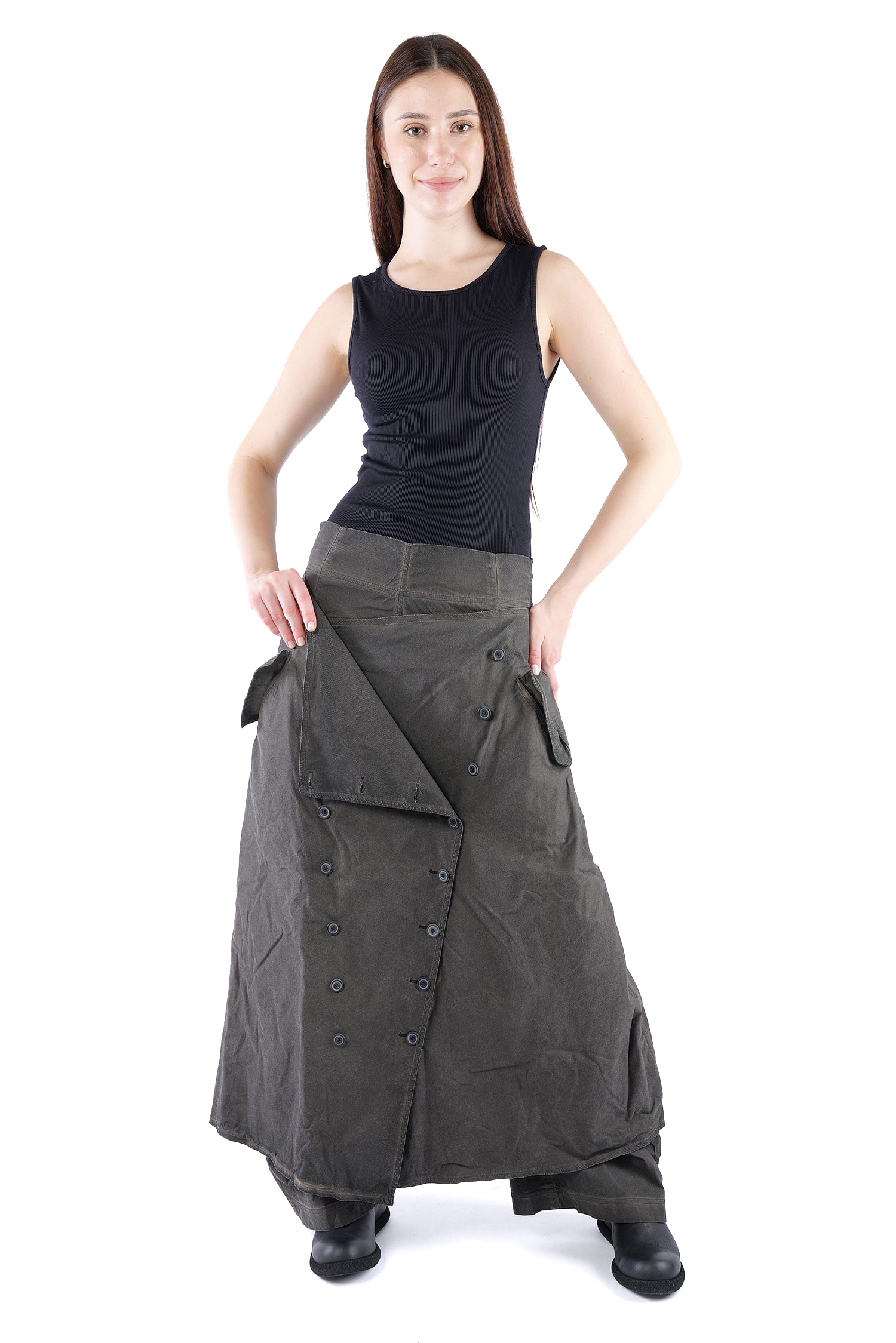 Ausgefallene Hose - Black cloud - 2262390127