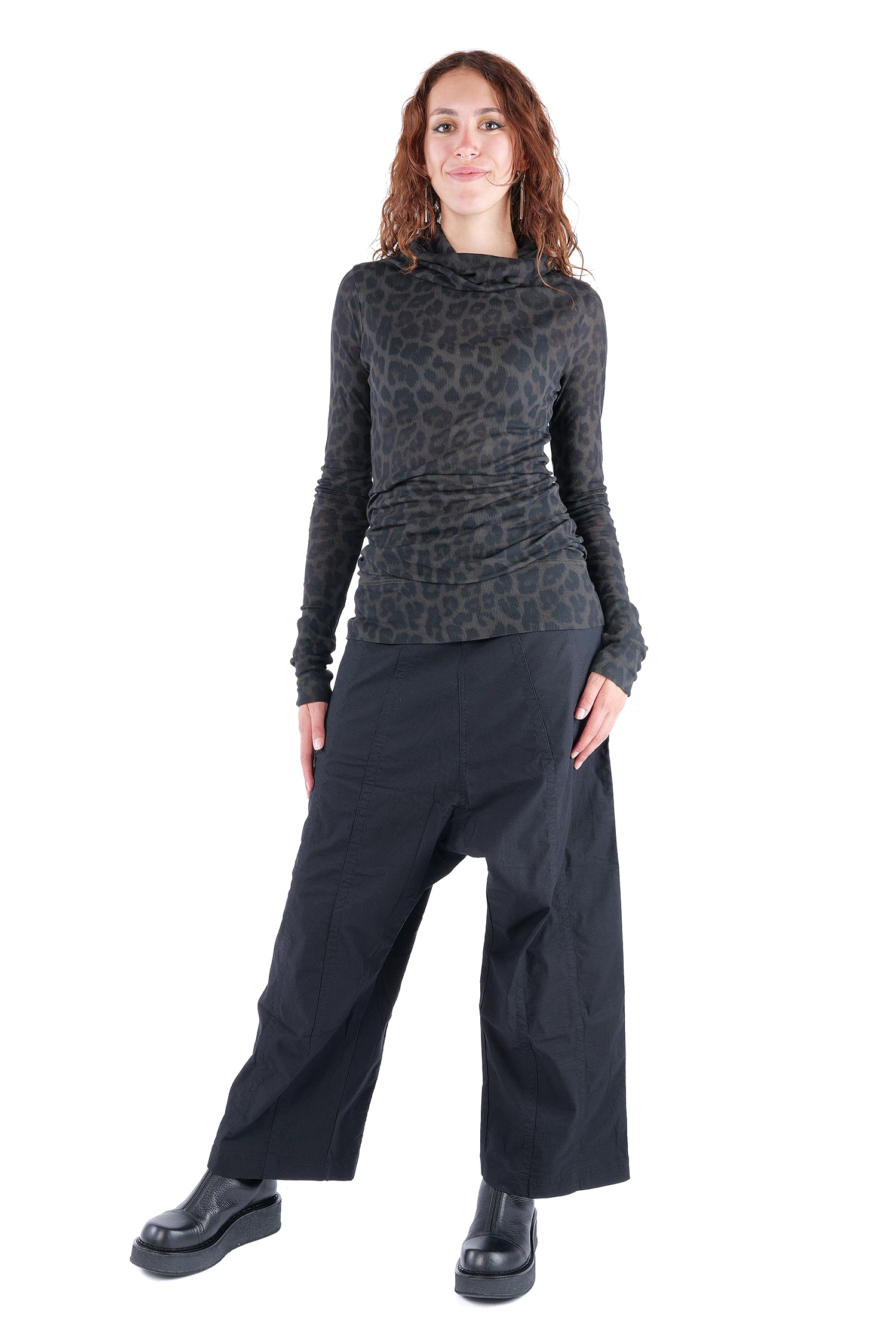 Rippjersey Longsleeve - Leo black cloud - 2261140504