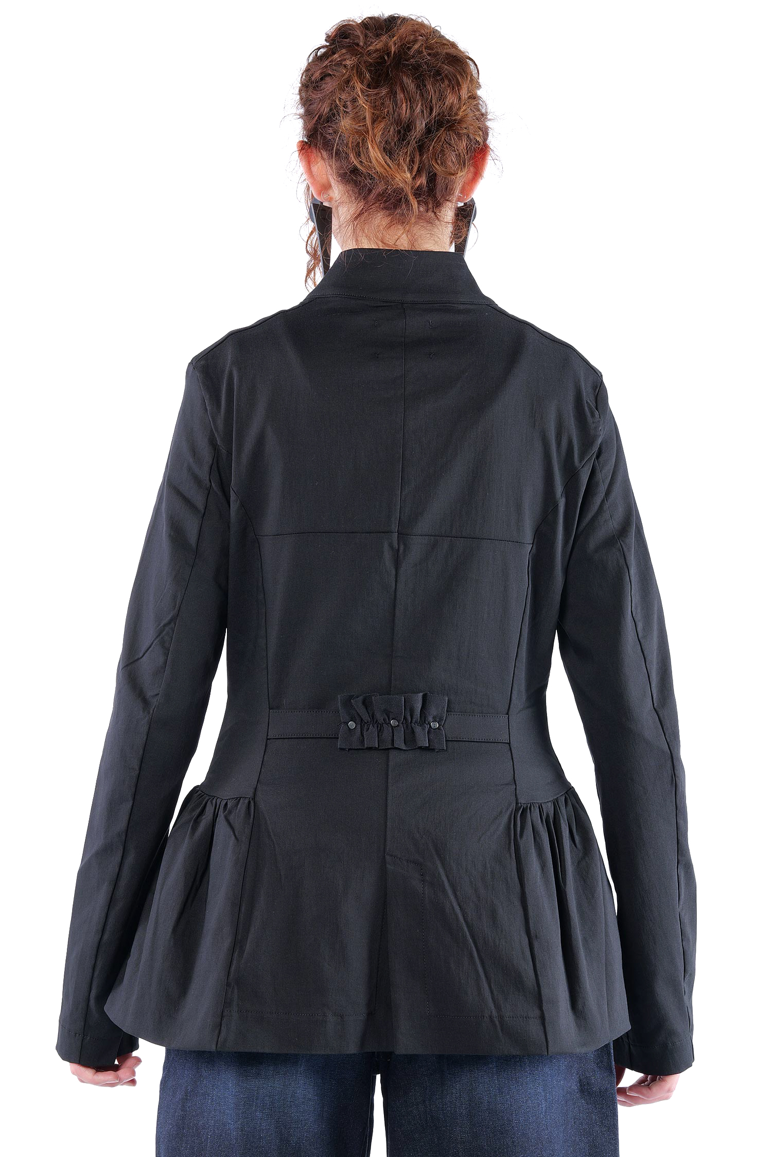 Stretch-Blazerjacke - Schwarz - 8074