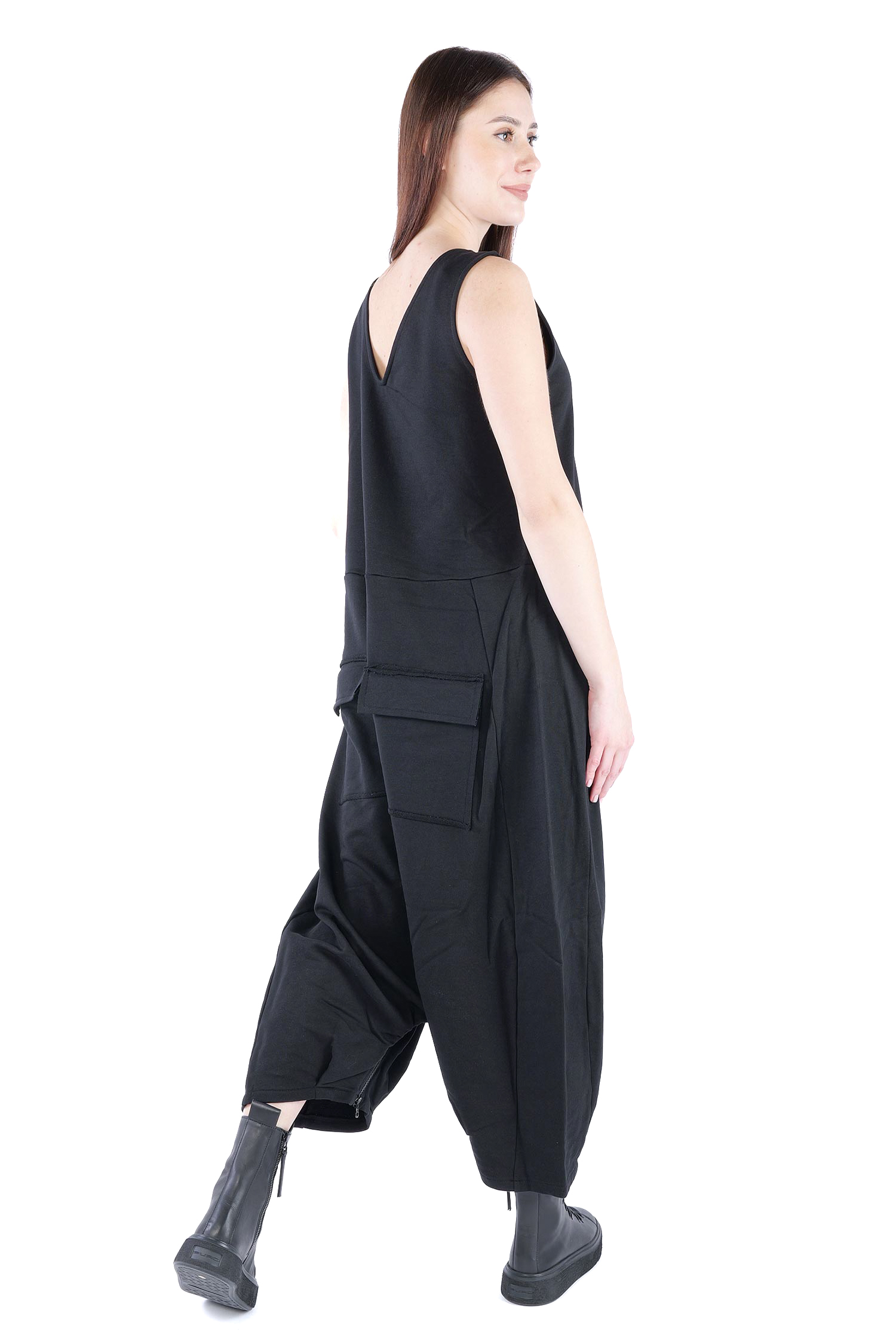 Sweatoverall - Schwarz - 10040