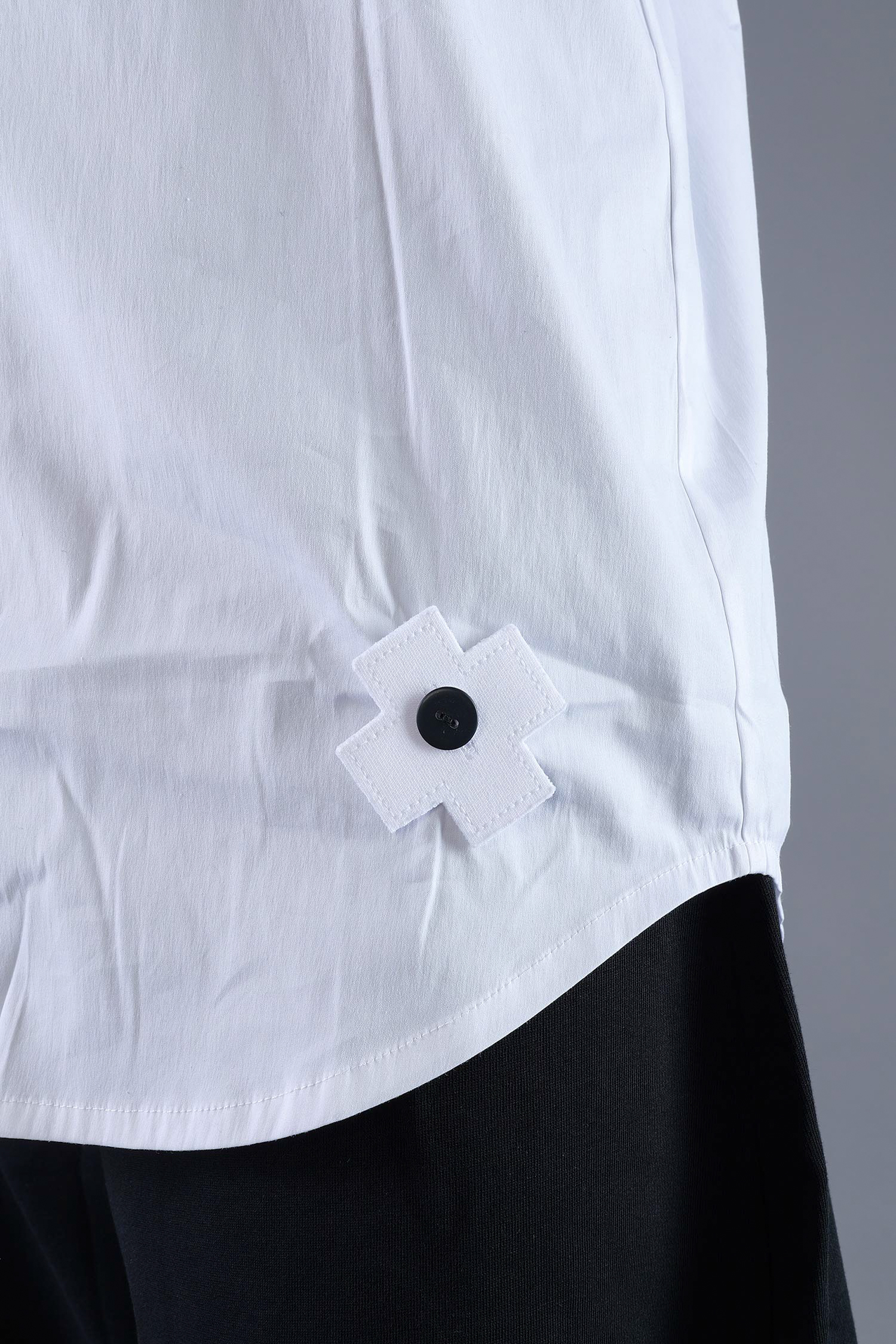 Stretchbluse - White - 4033