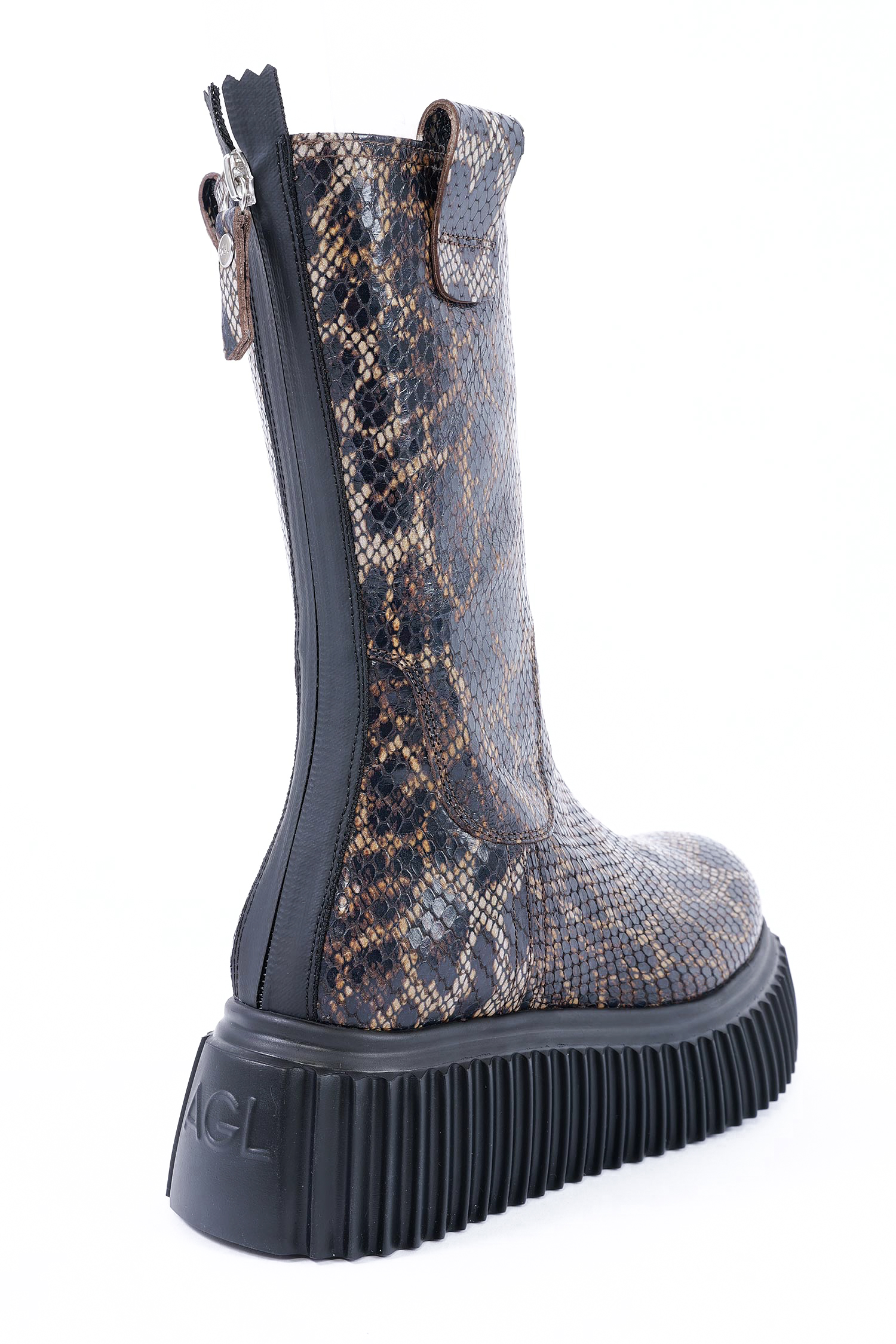 Leo Stiefeletten - Leo / Taupe-Nero - Milagros
